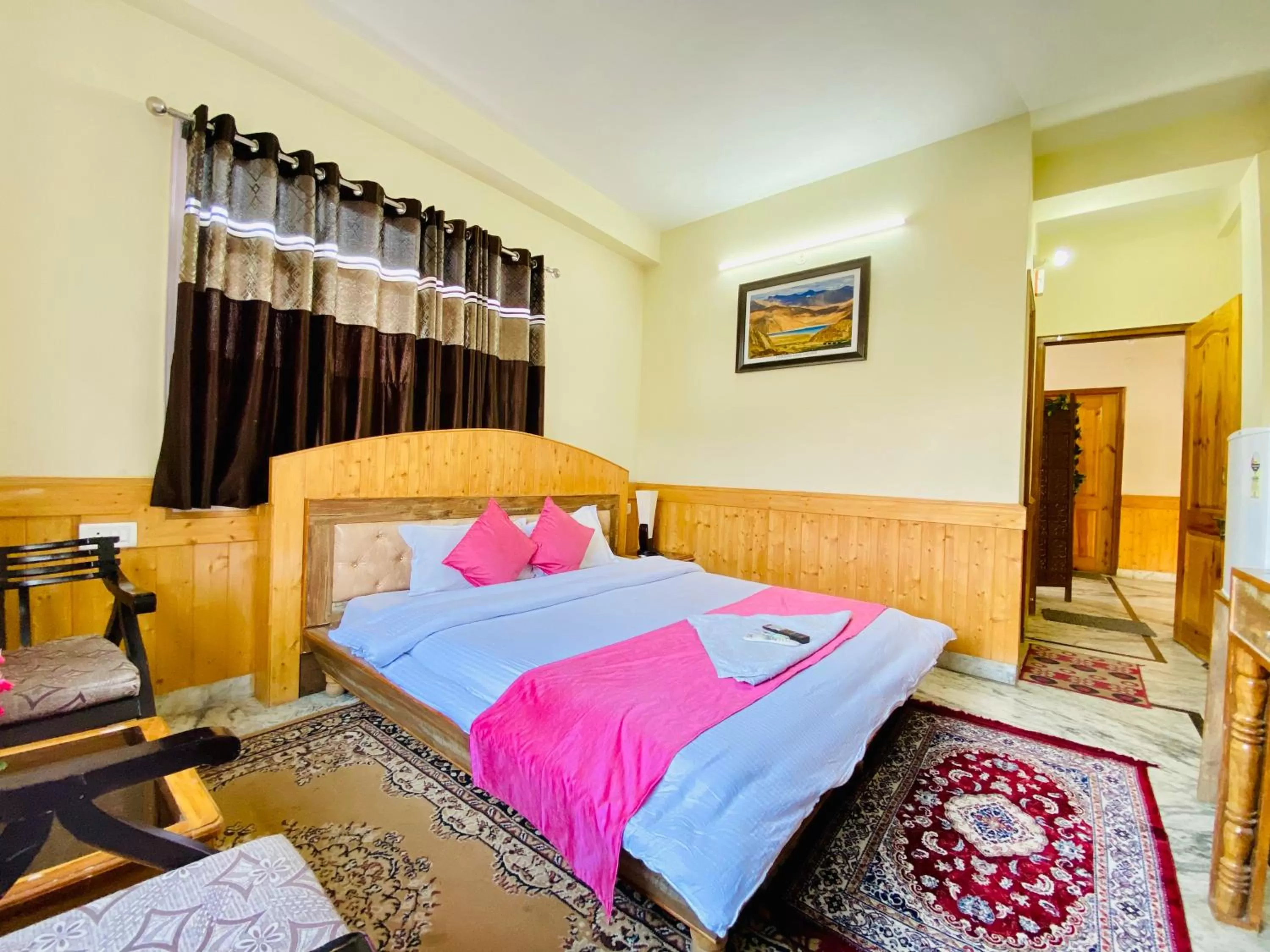 Bed in Sai Cottage Shimla