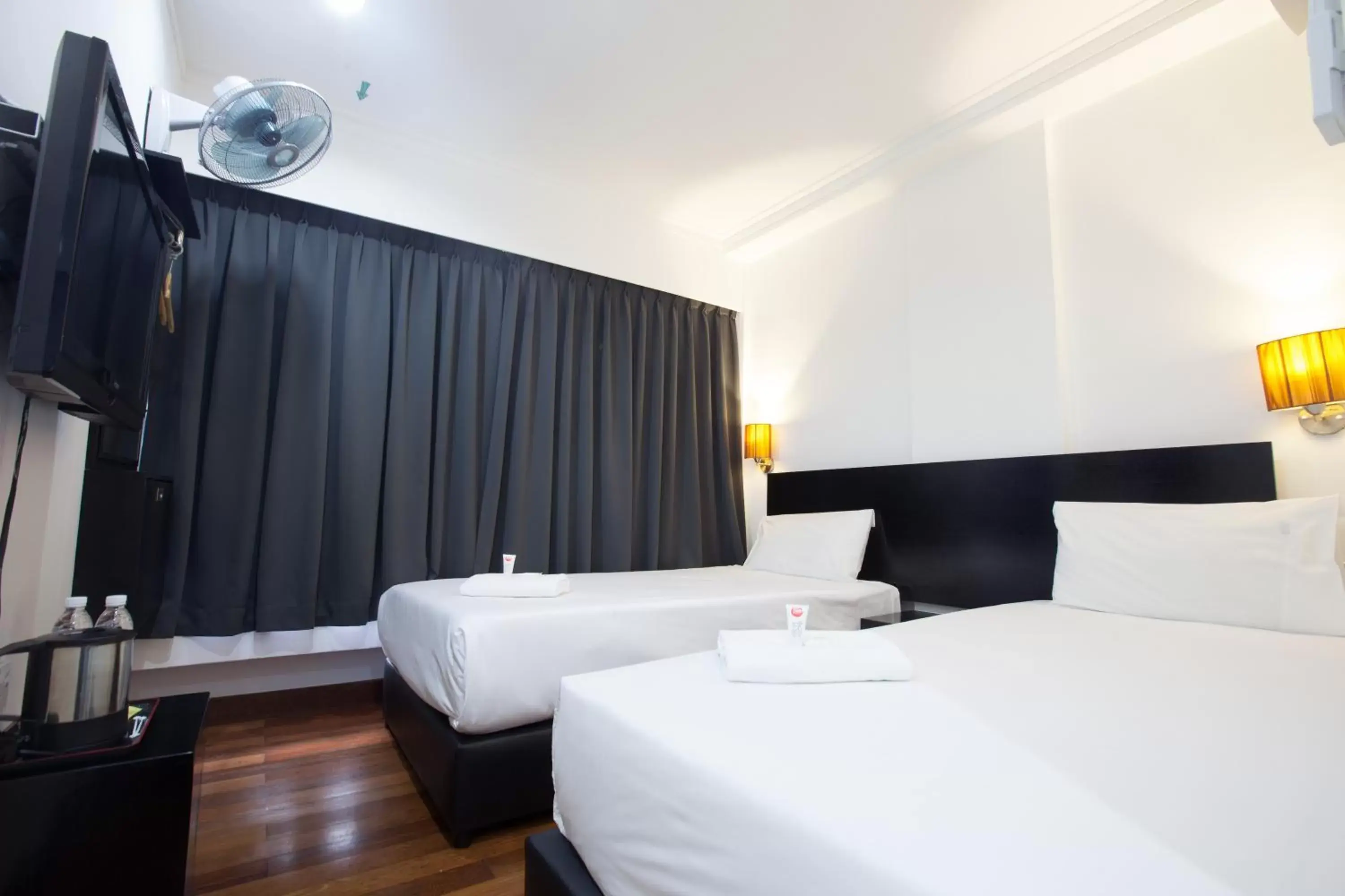 Bed in Tune Hotel - Waterfront Kuching