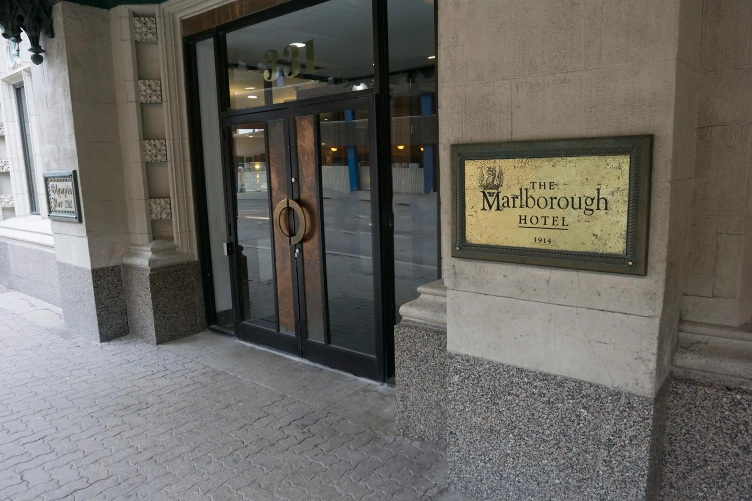 Facade/entrance in The Marlborough Hotel