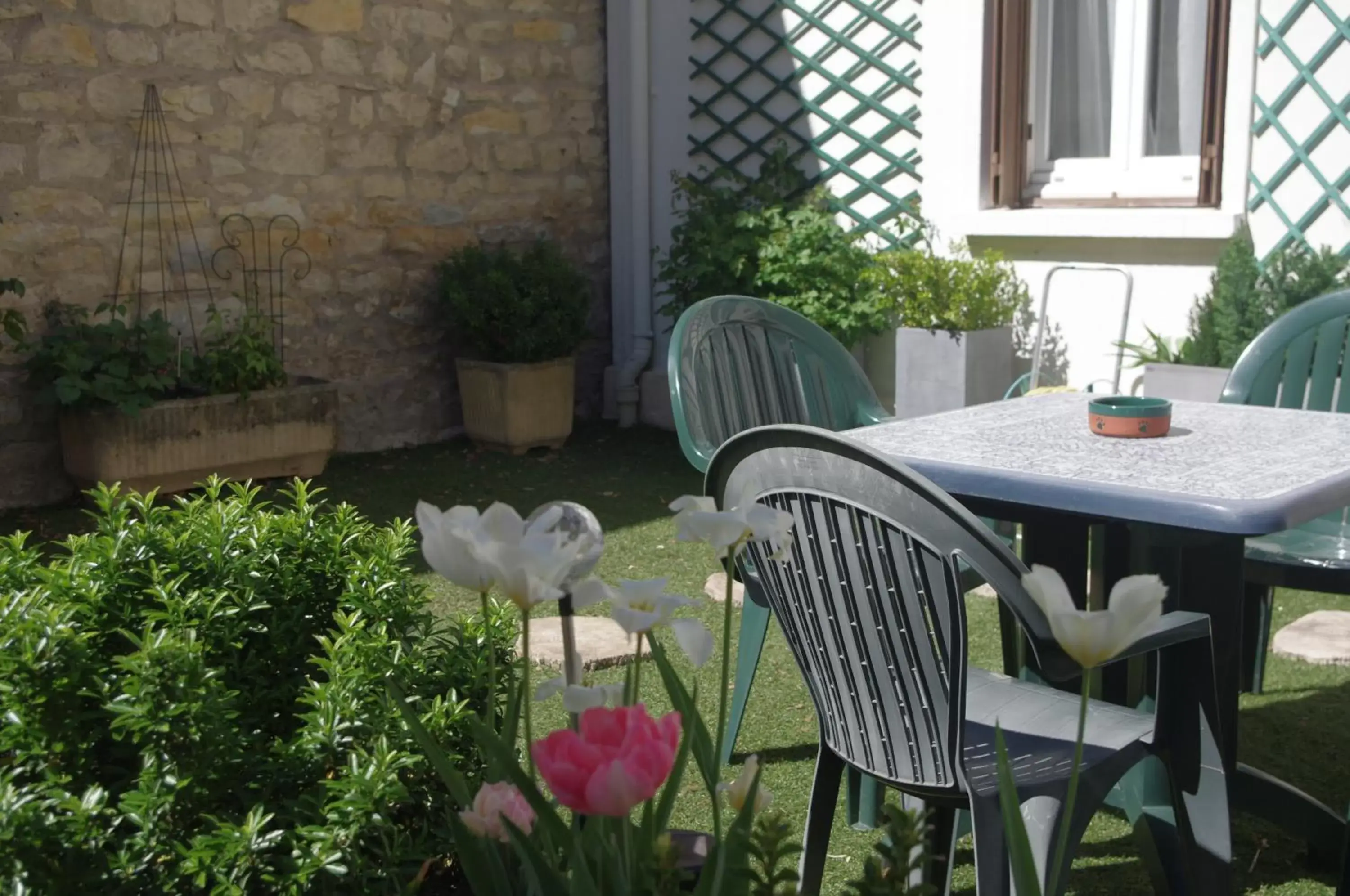 Balcony/Terrace in Hôtel de Verdun