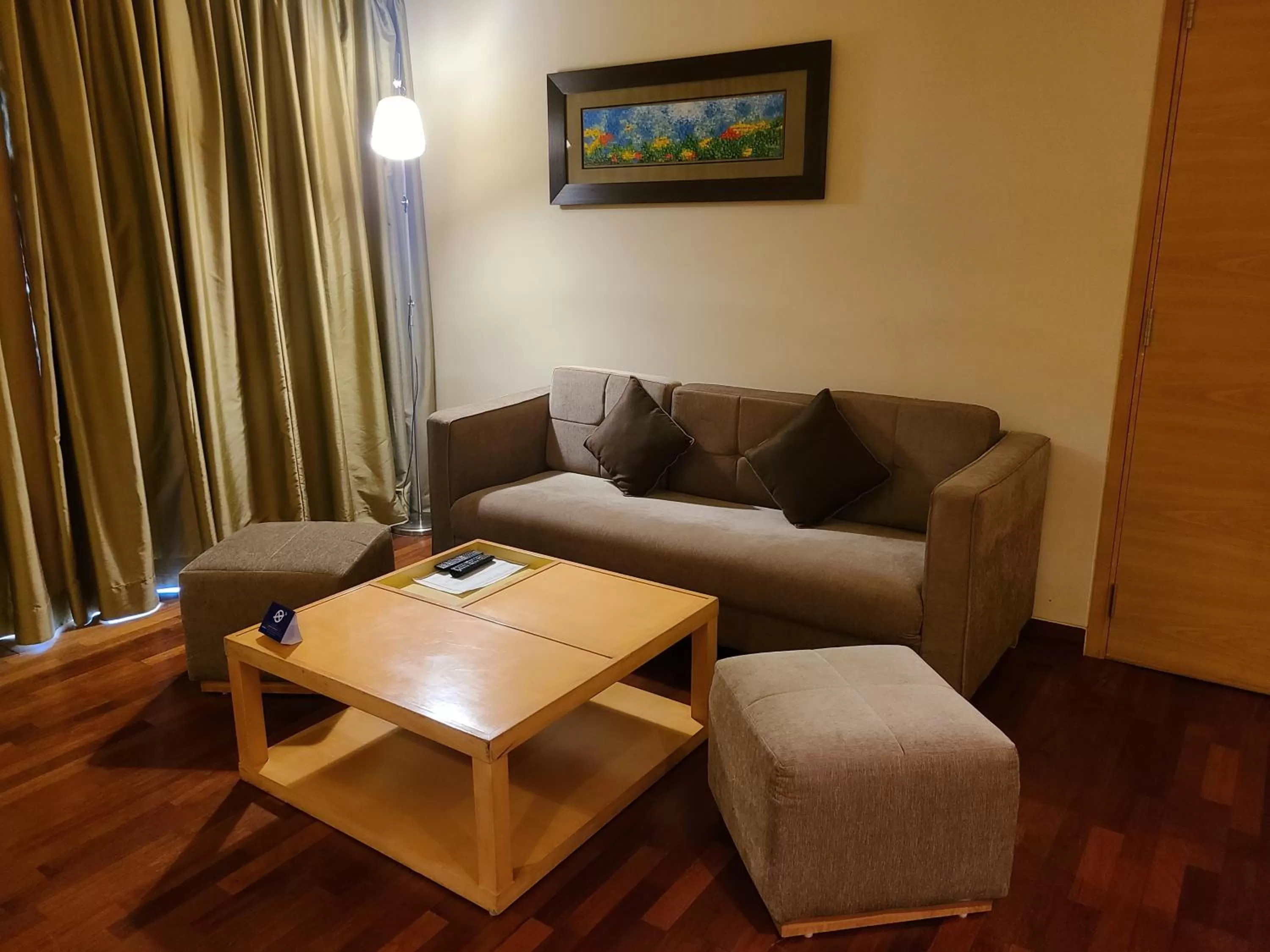 Living room in Novotel Hyderabad Airport