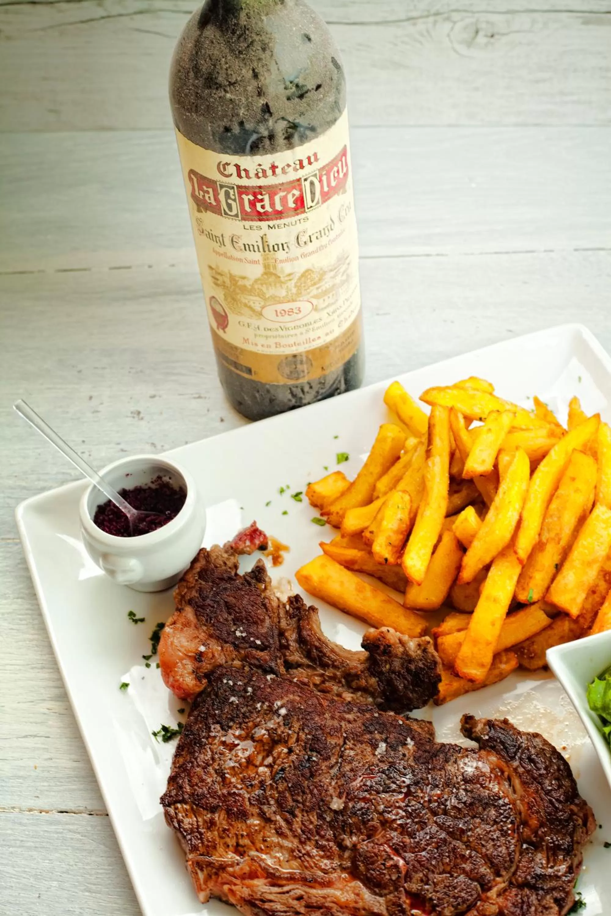 Food close-up in Au Feu de Bois