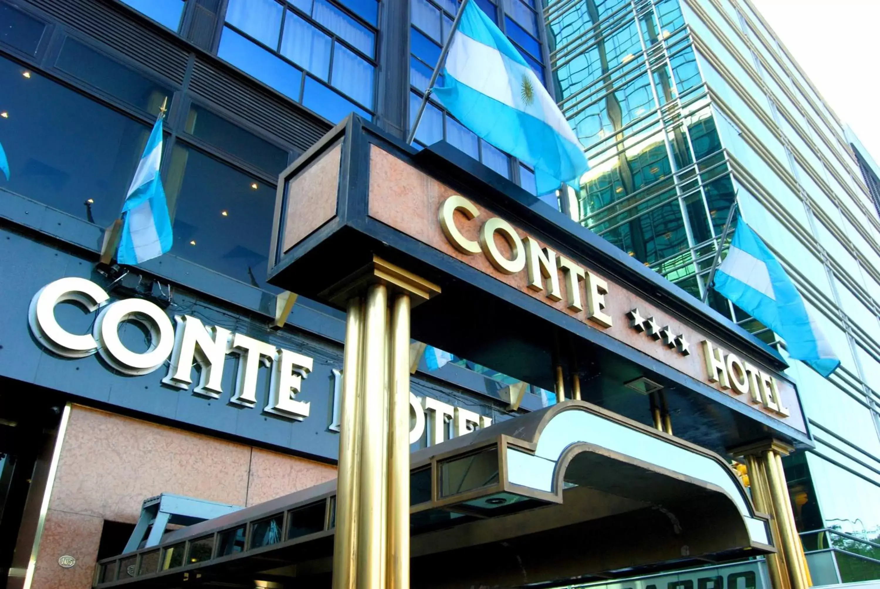 Facade/entrance, Property Building in Hotel Conte