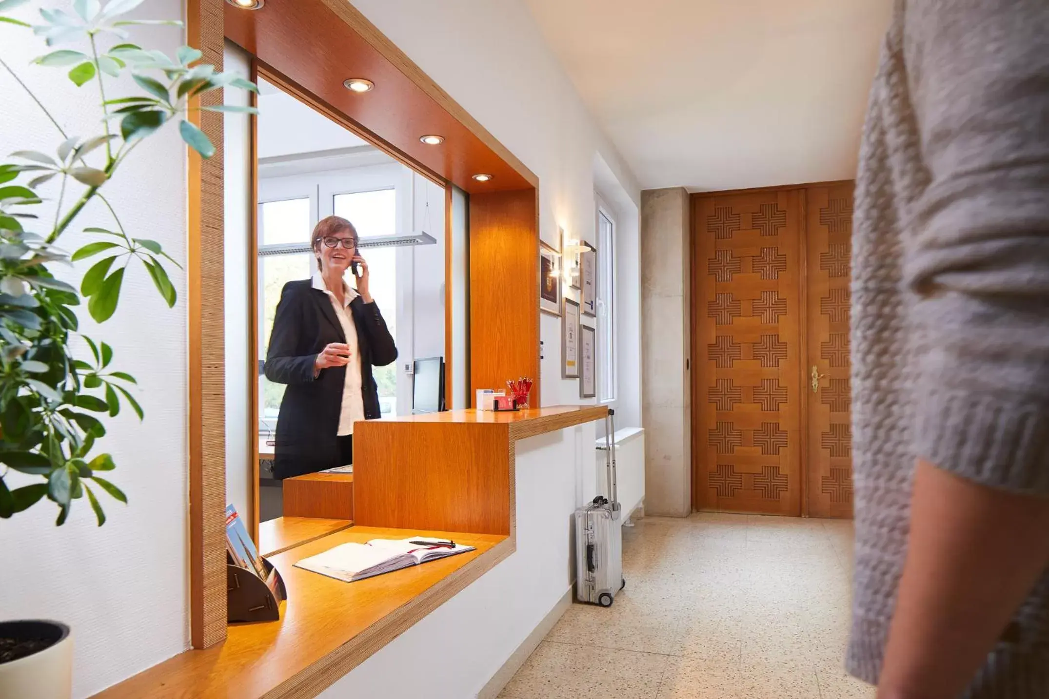 Property building, Staff in Hotel Haus vom Guten Hirten