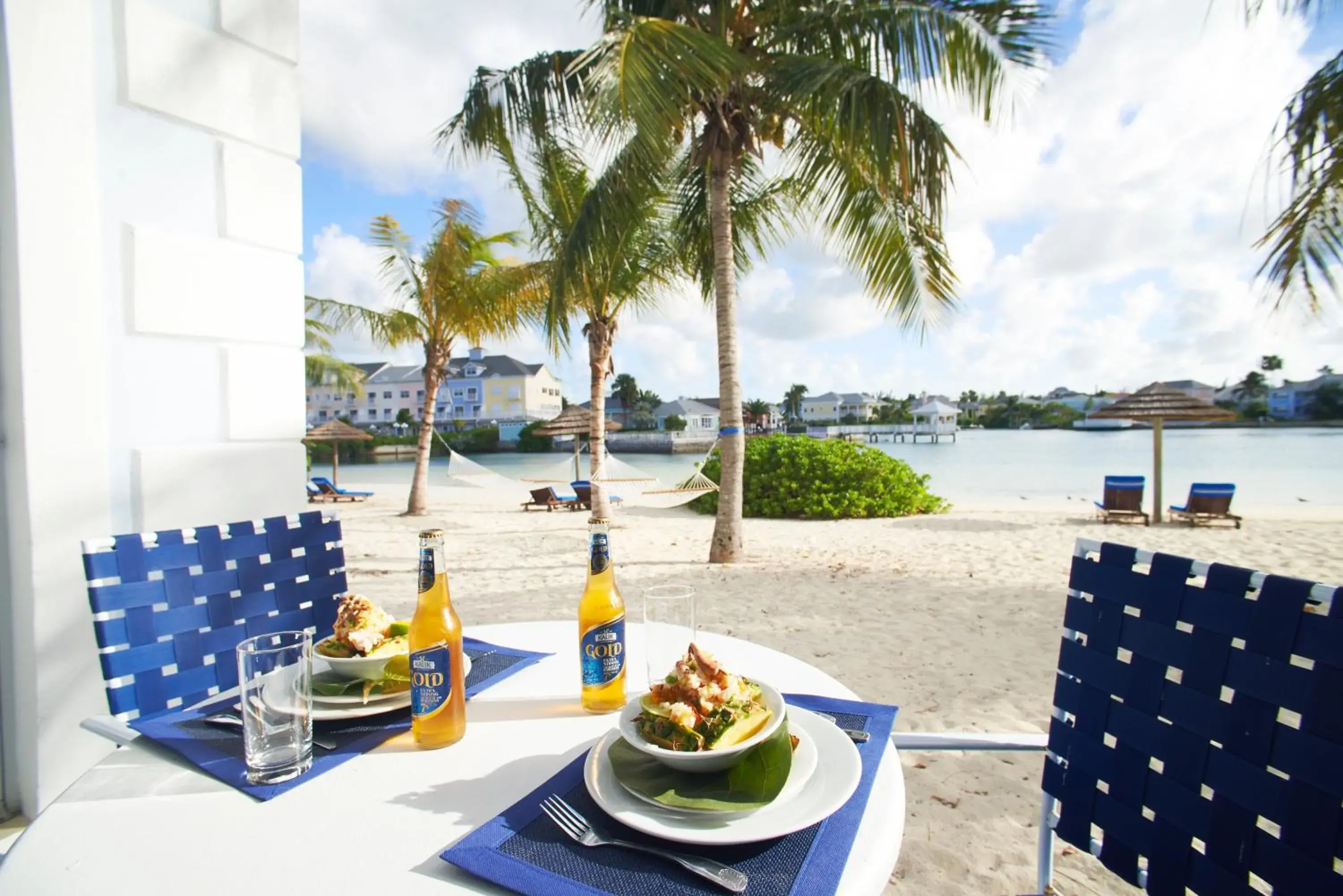 Patio in Sandyport Beach Resort