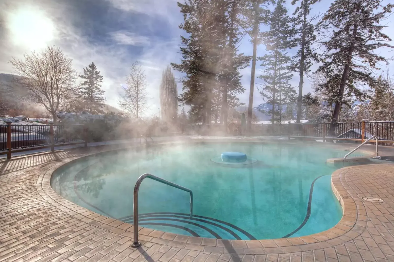 Hot Spring Bath, Swimming Pool in Fairmont Hot Springs Resort