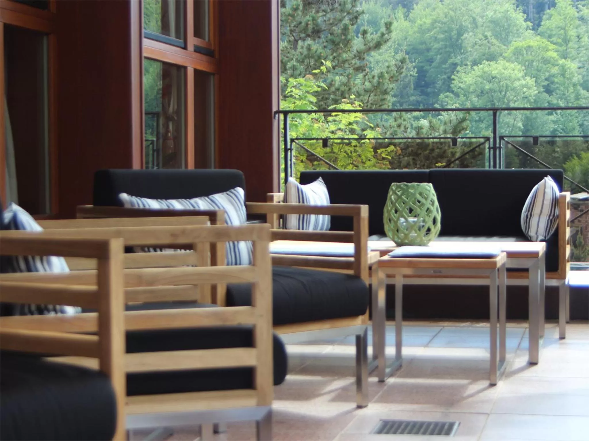 Balcony/Terrace in Ringhotel Mönch`s Waldhotel