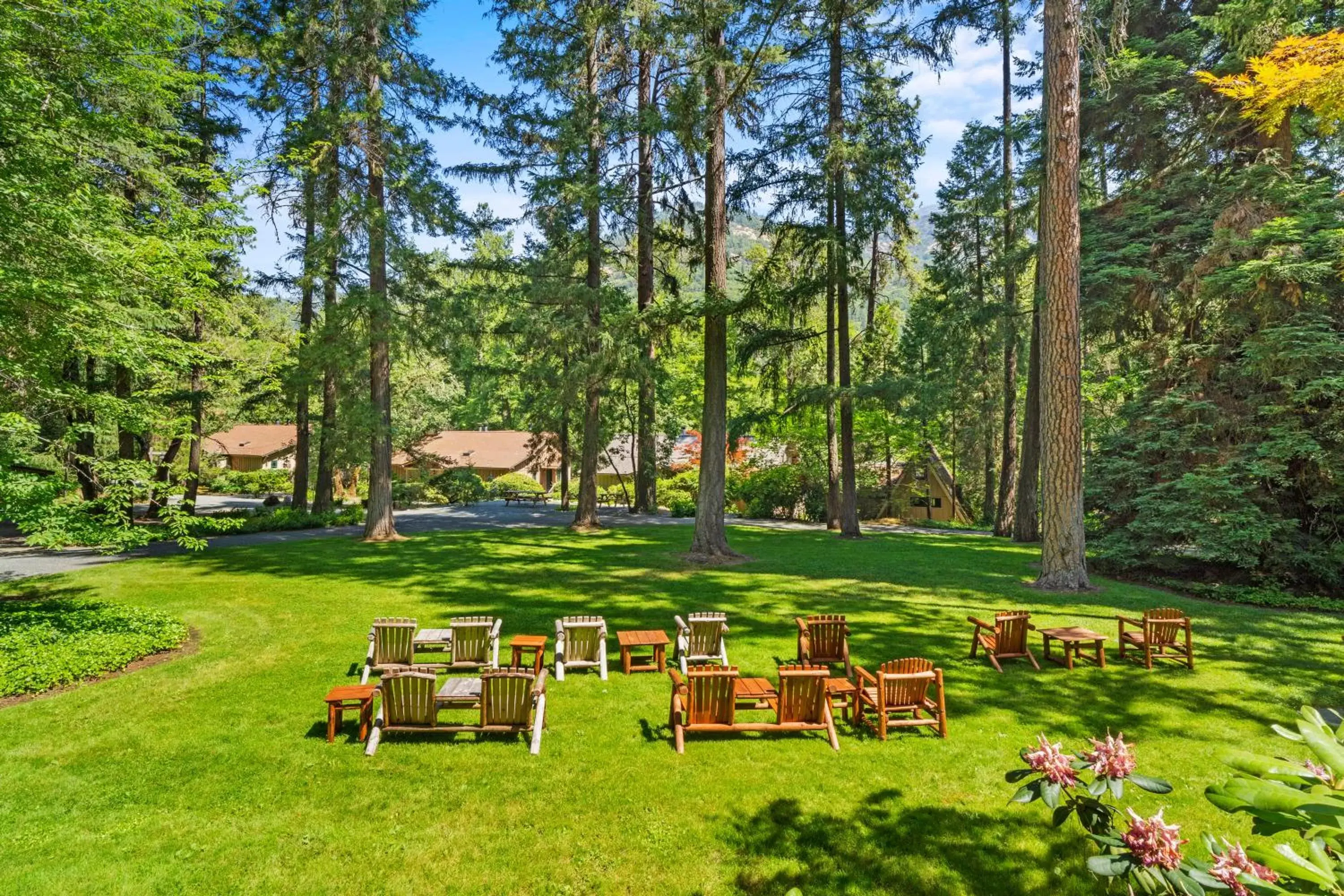 Garden in Weasku Inn