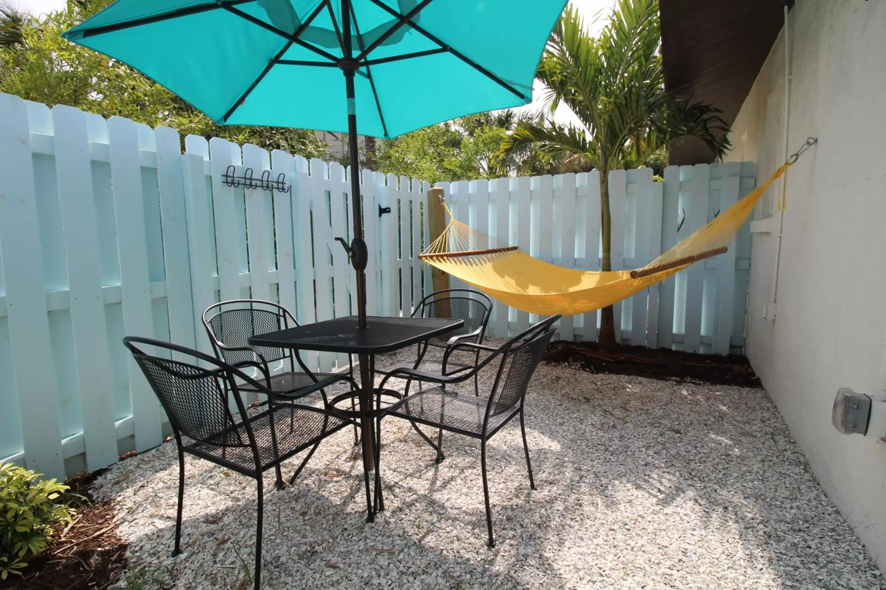 Patio in Siesta Key Palms Resort