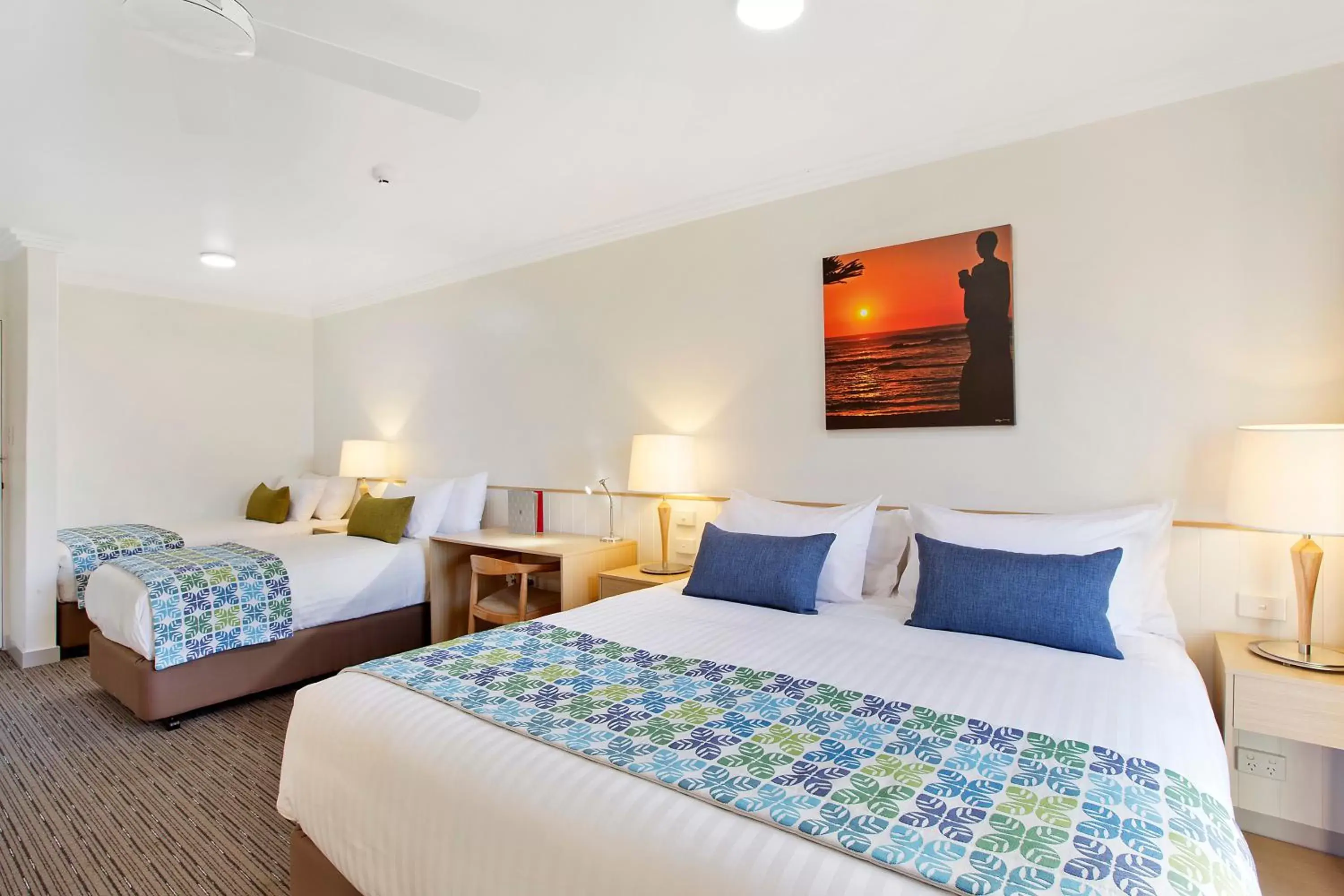 Bed in Sails Port Macquarie by Rydges