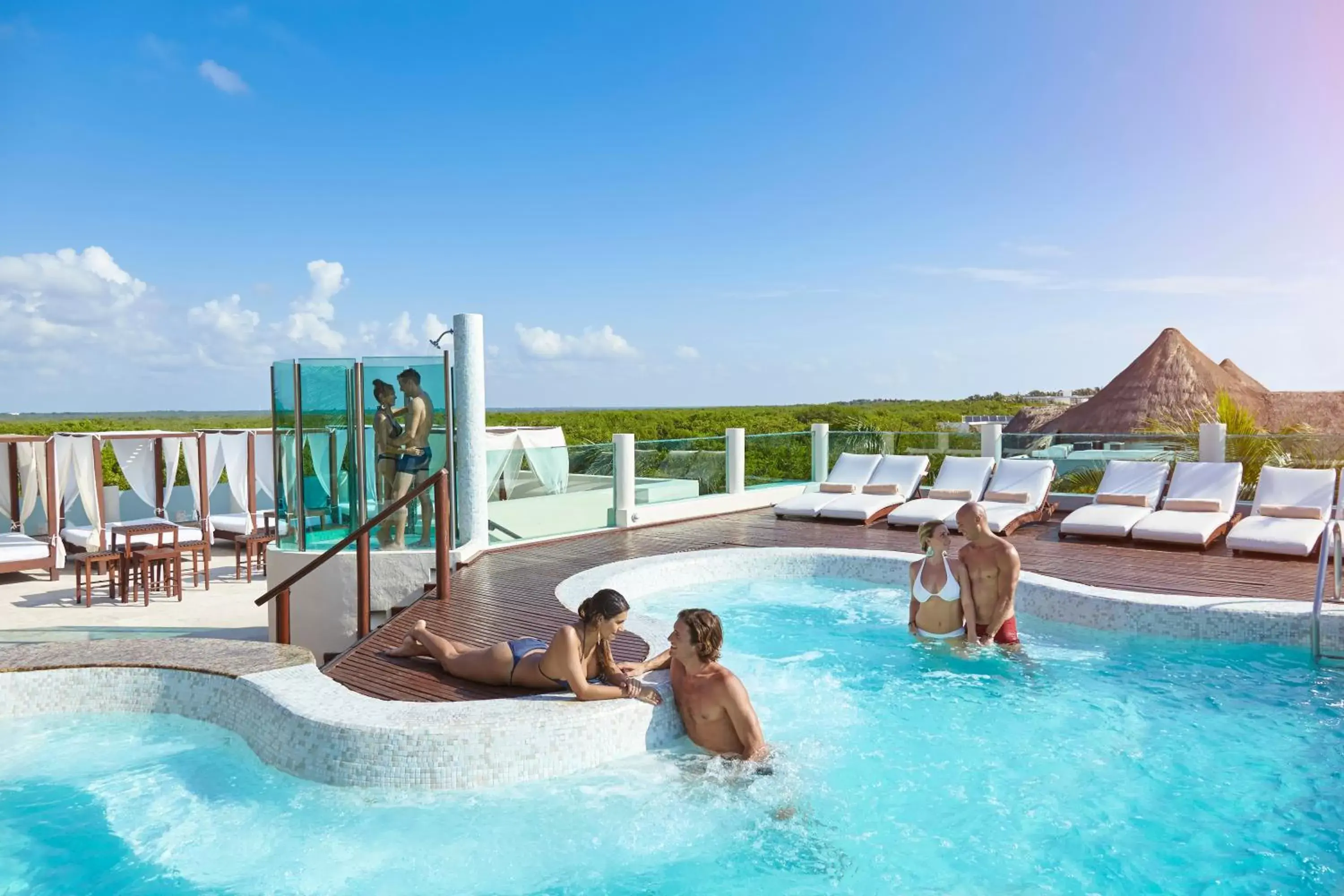 Swimming Pool in Desire Riviera Maya Resort