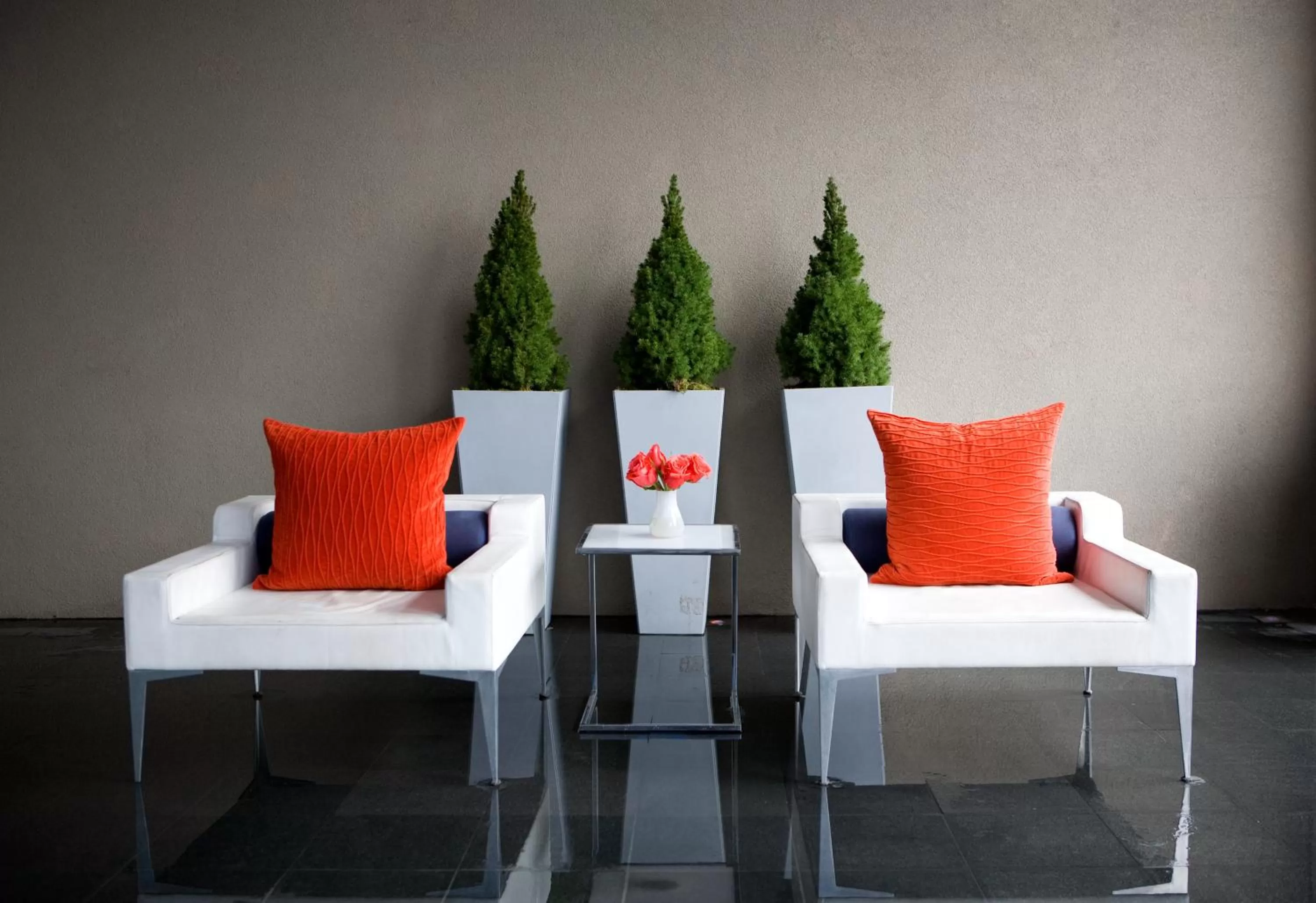 Lobby or reception in Hotel Le Bleu