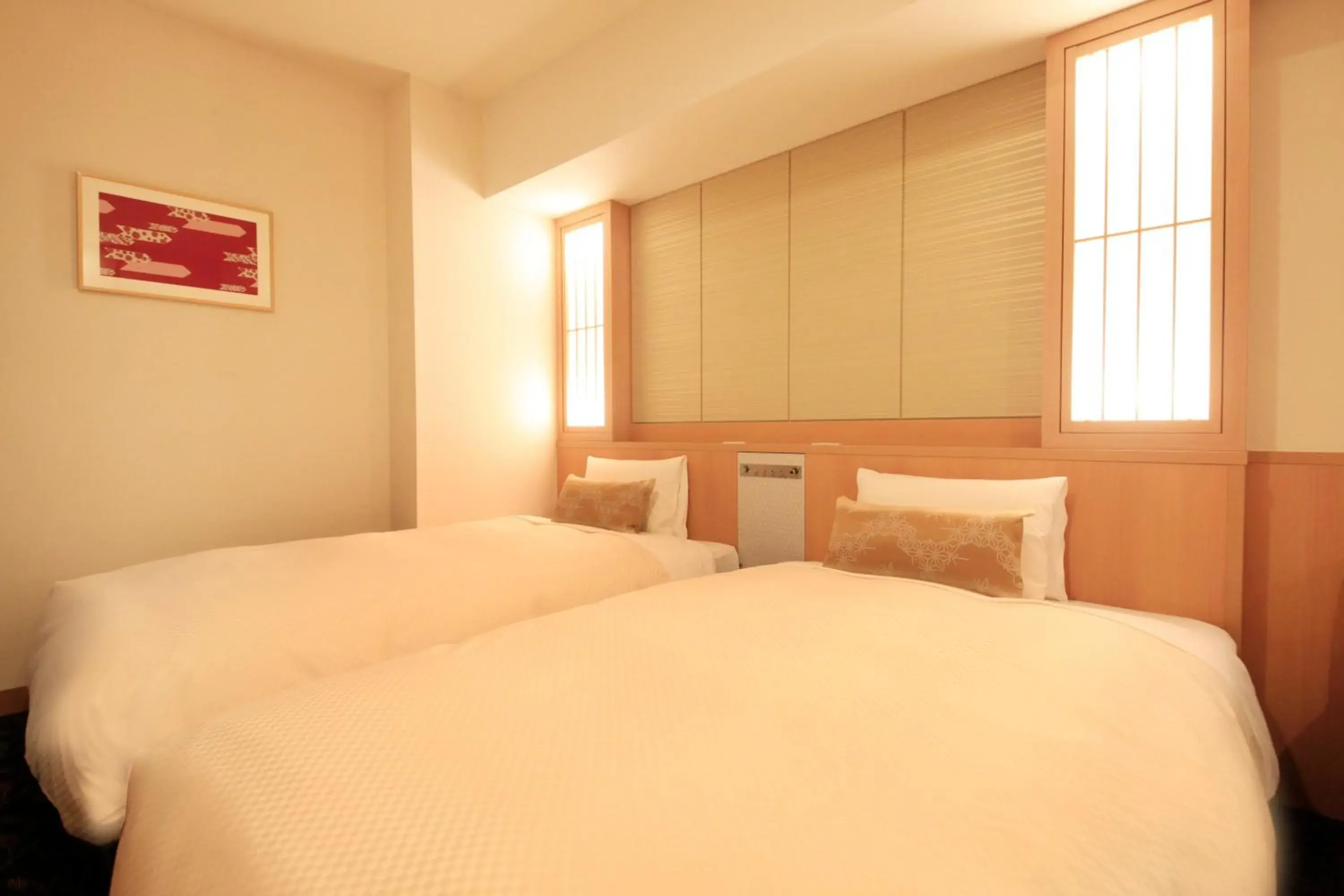 Photo of the whole room, Bed in Vessel Hotel Campana Kyoto Gojo