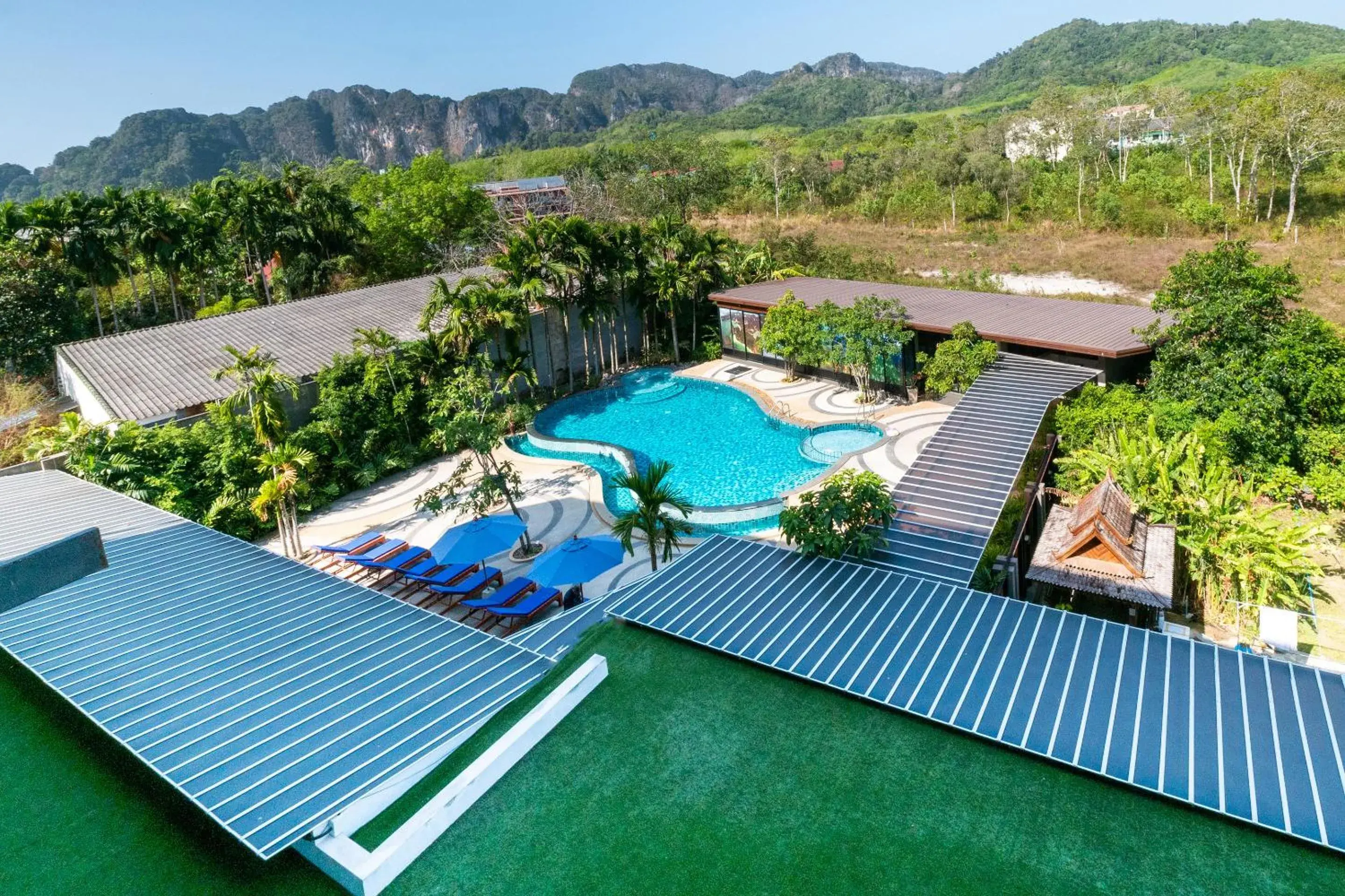 Swimming pool, Pool View in The Tama Hotel- SHA Plus