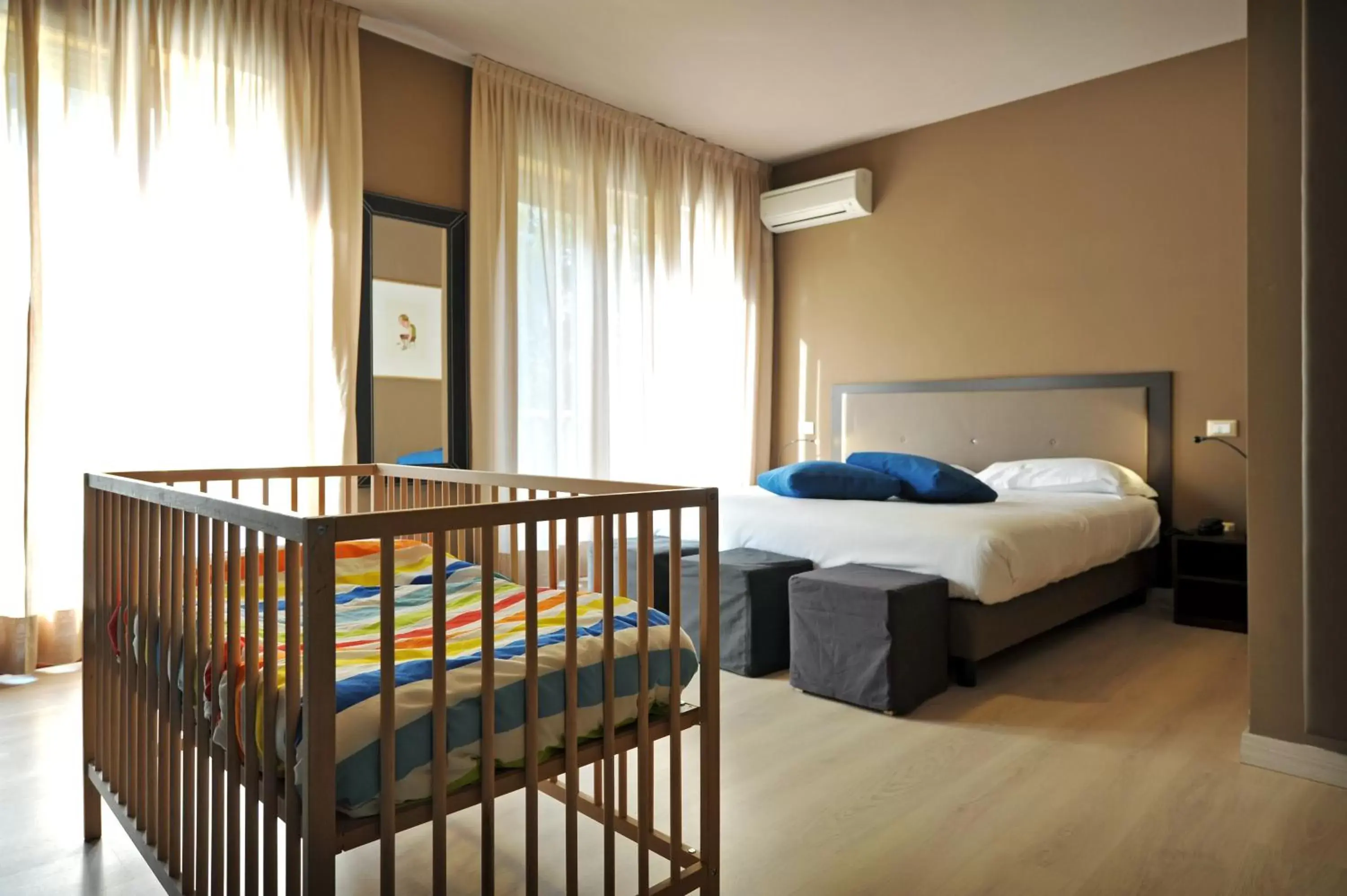 Bed in M14 Hotel & Spa Bed in M14 Hotel & Spa