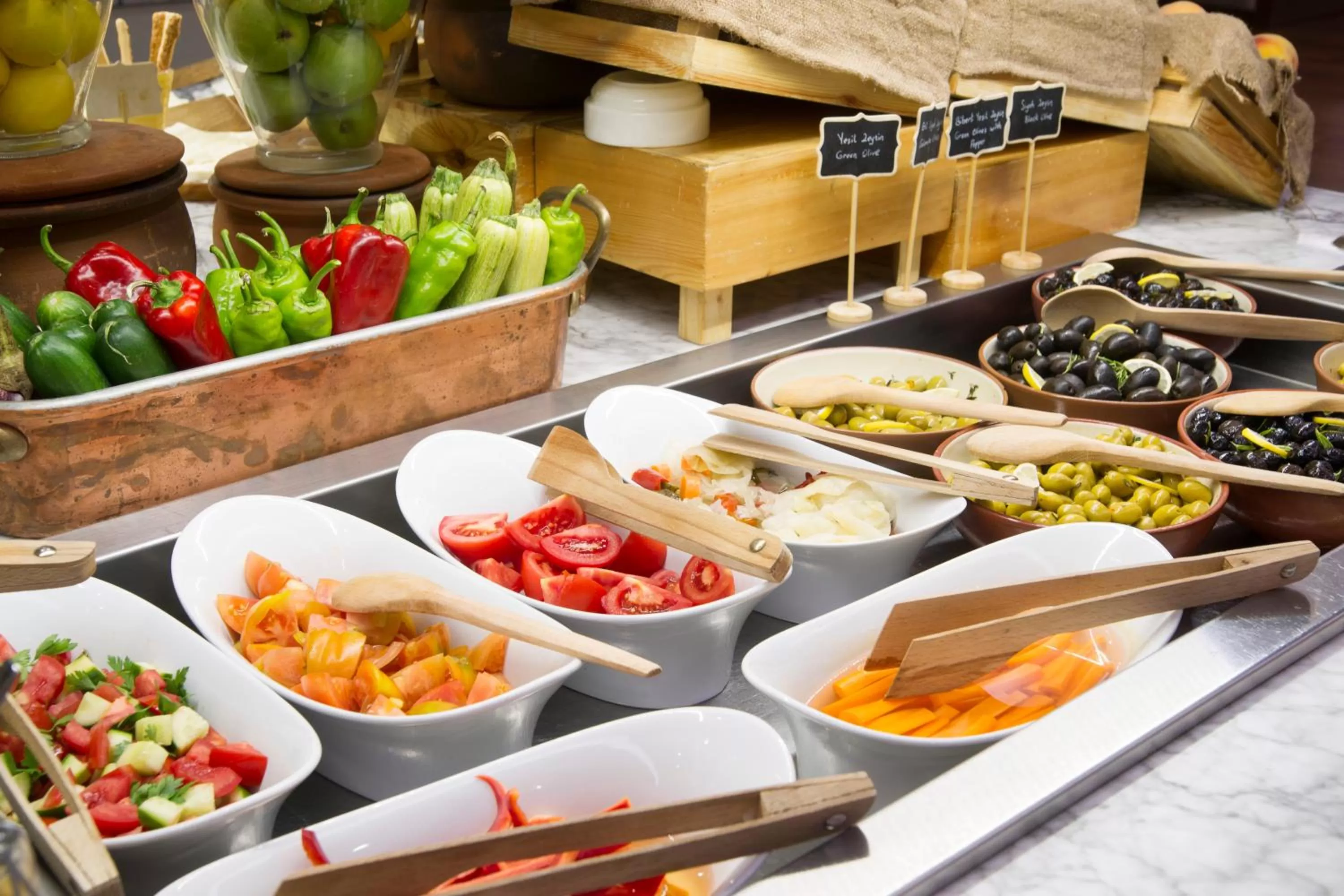 Buffet breakfast in Radisson Blu Hotel, Kayseri