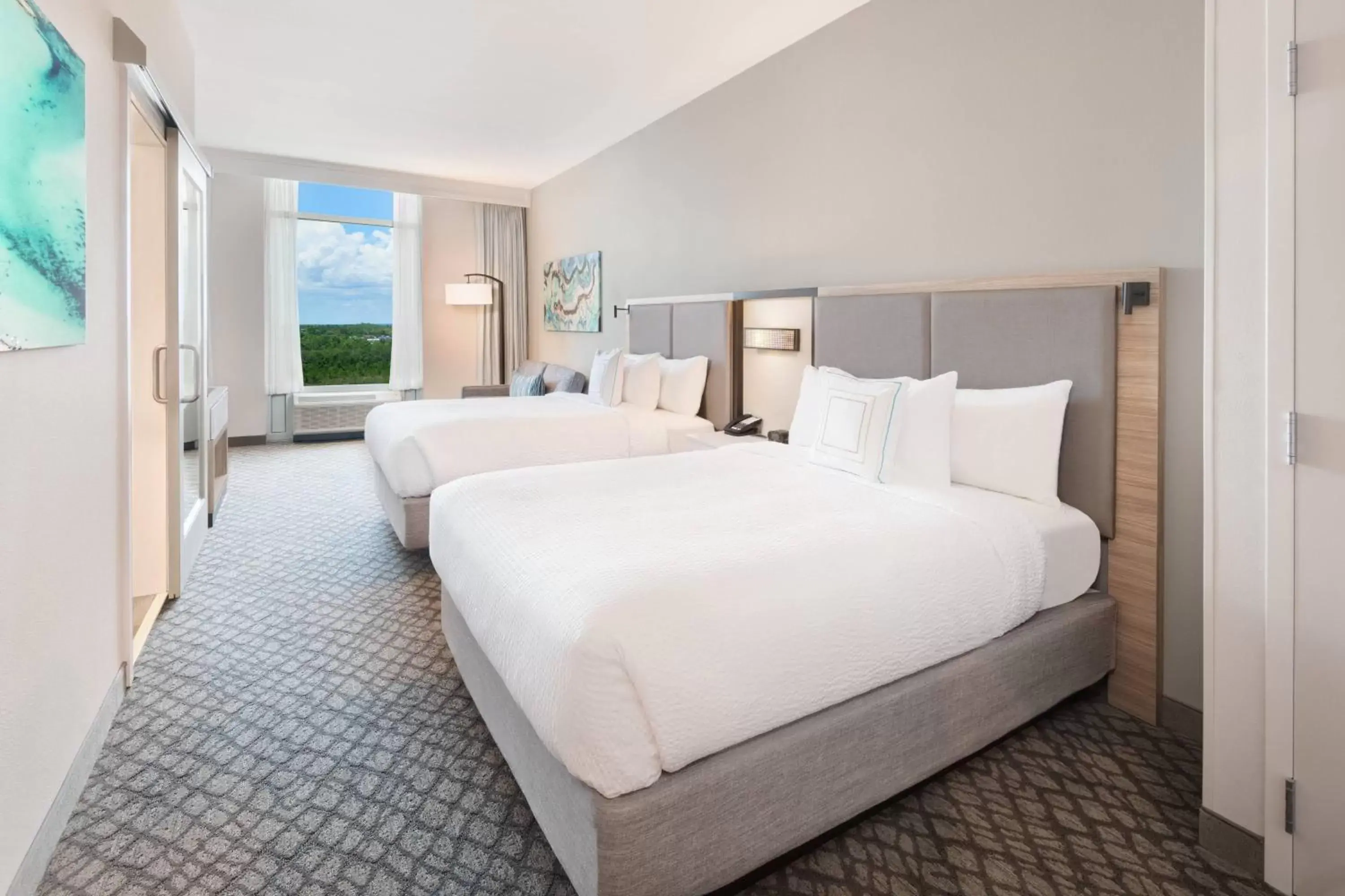 Bedroom, Bed in SpringHill Suites by Marriott Panama City Beach Beachfront