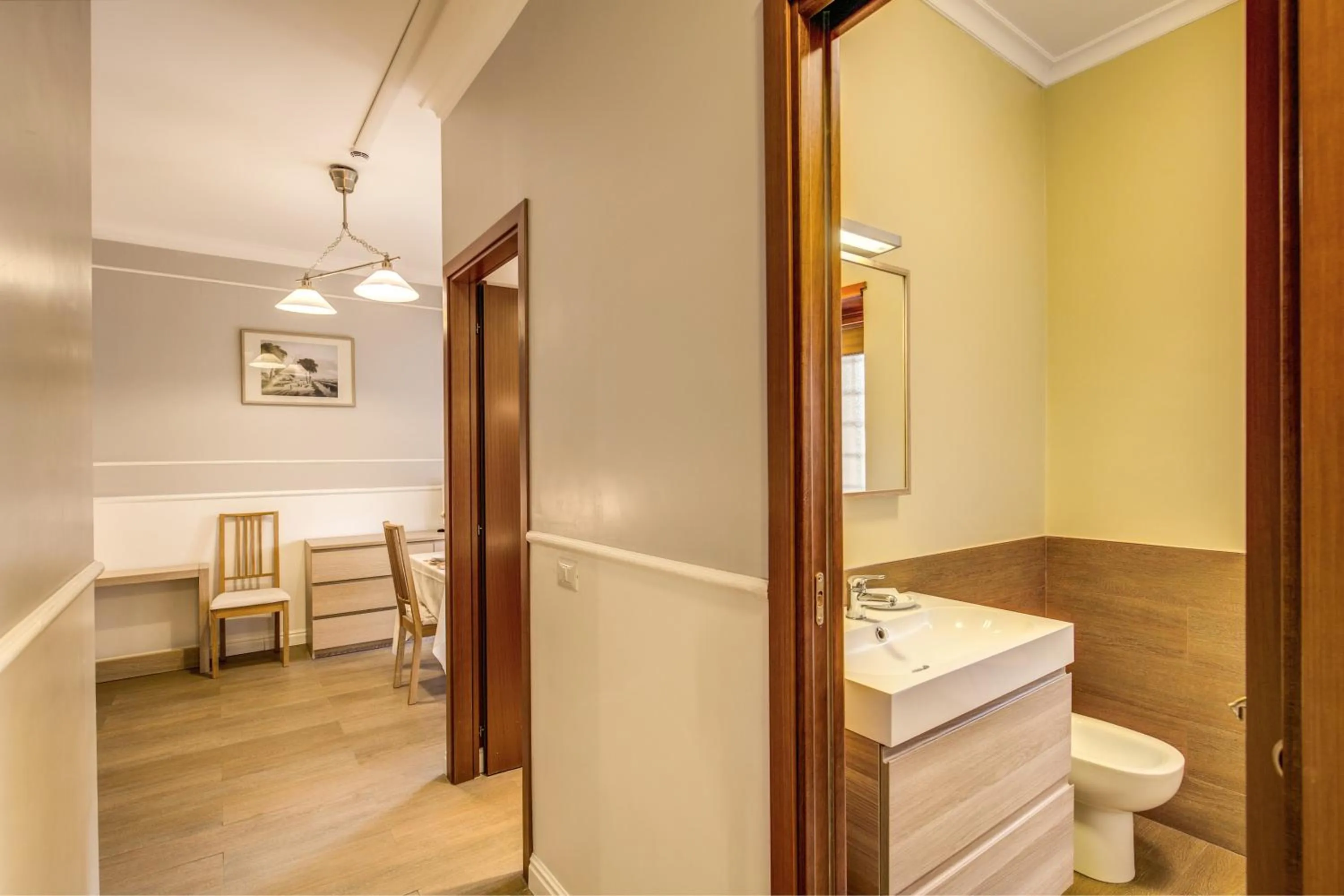 Bed in Hotel Residence Magnolia