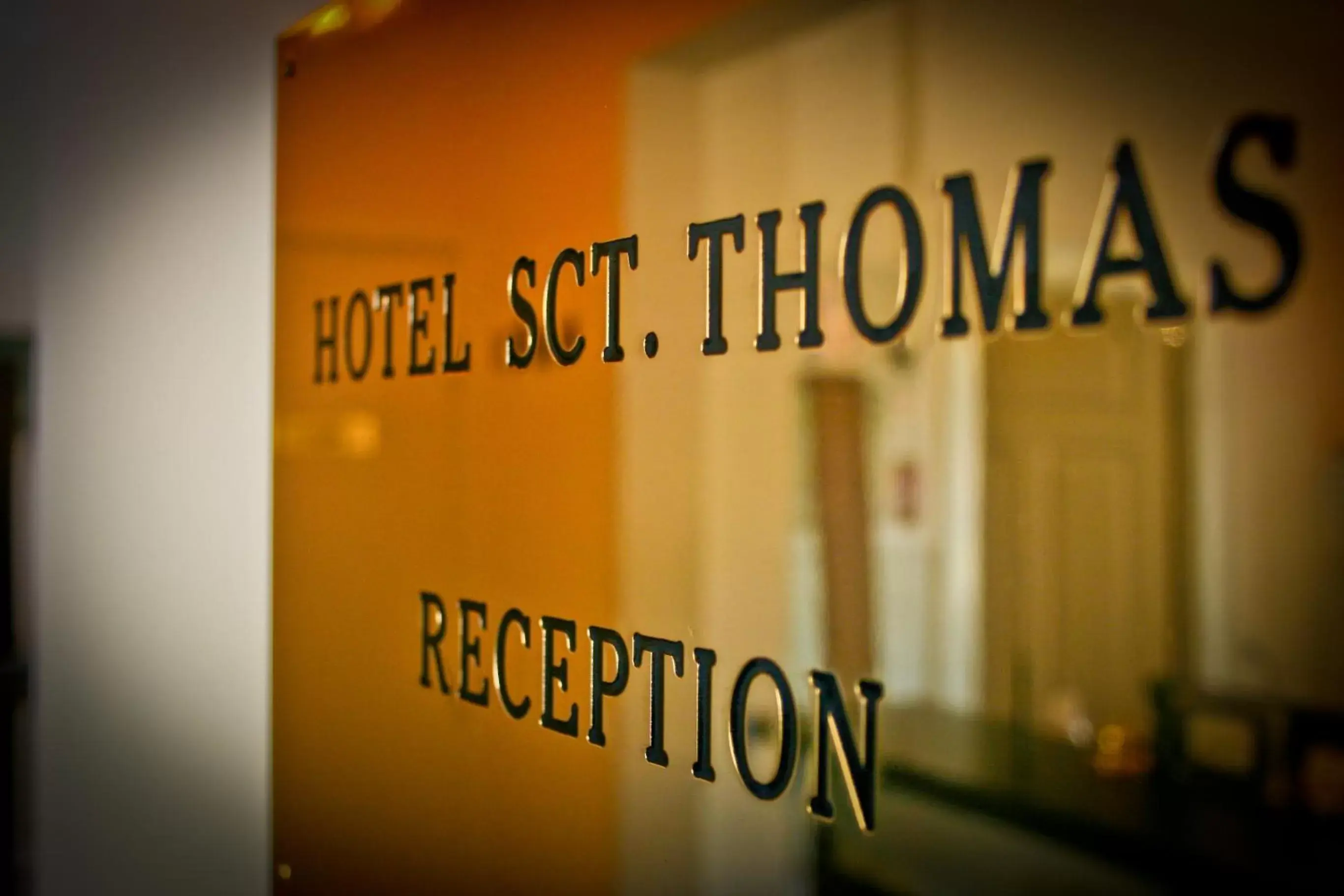 Logo/Certificate/Sign, Property Logo/Sign in Hotel Sct. Thomas