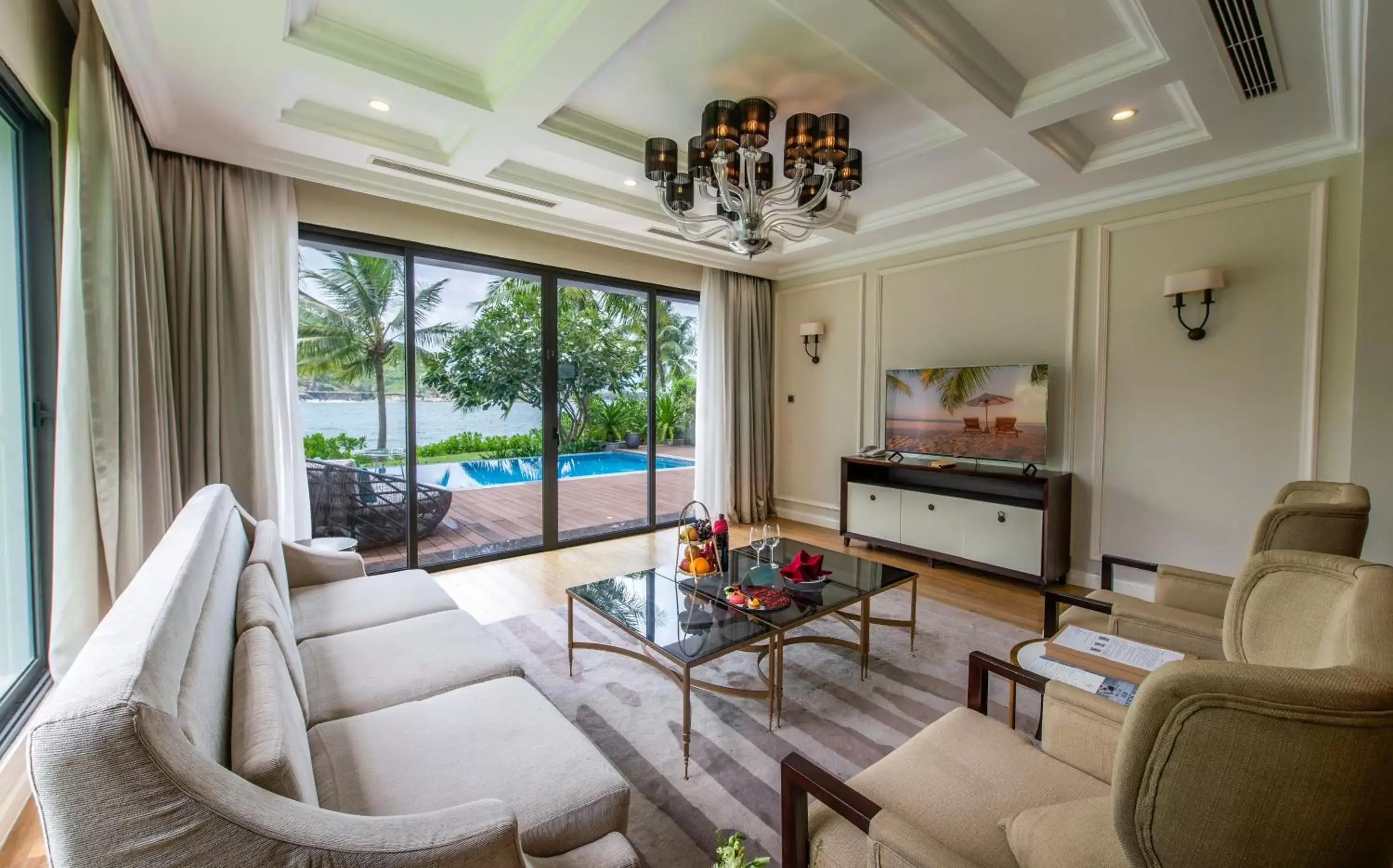 Living room, Seating Area in Vinpearl Resort Nha Trang