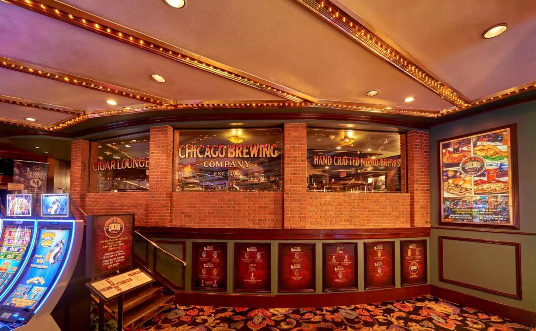 Food and drinks in Four Queens Hotel and Casino