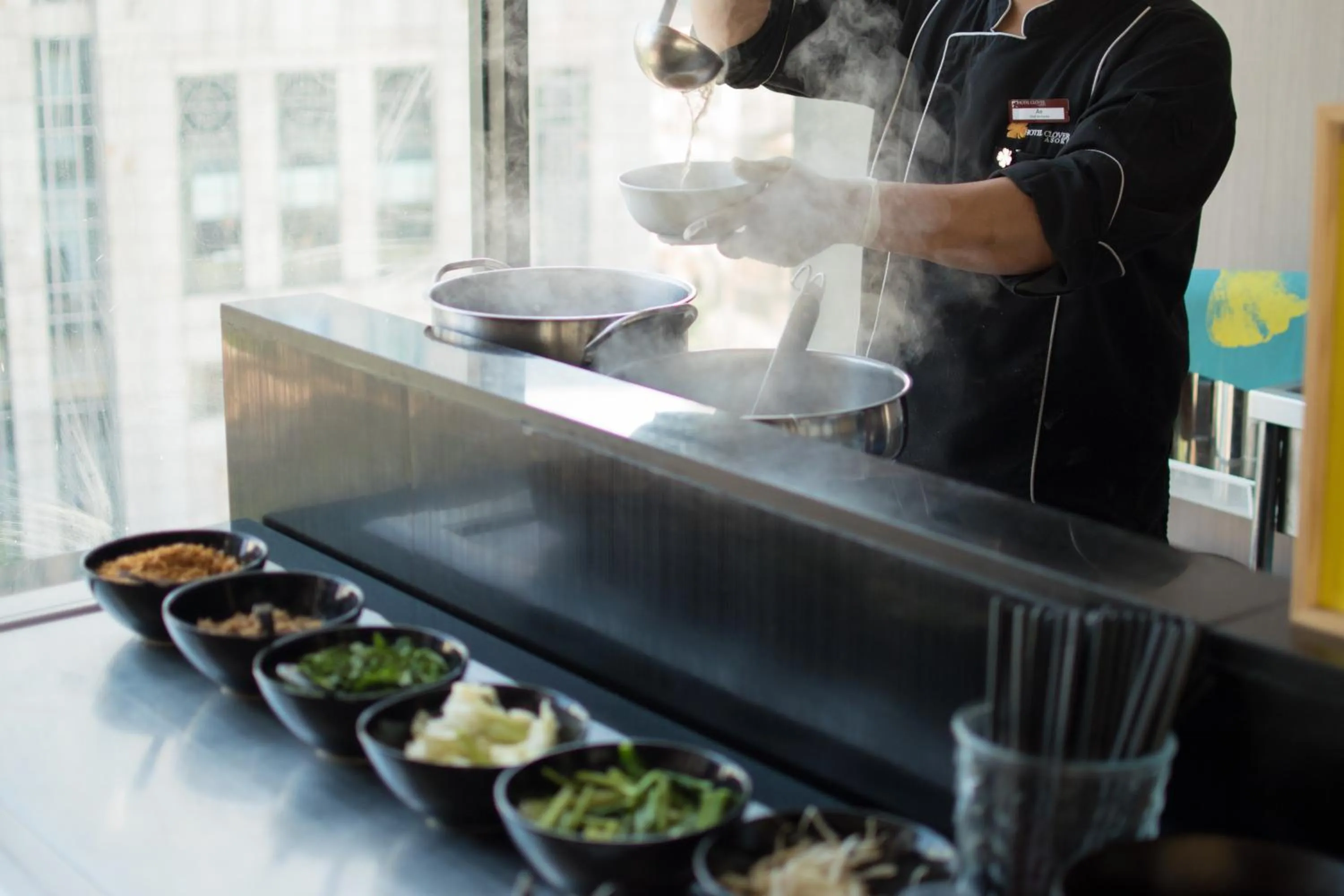 Breakfast in Hotel Clover Asoke - SHA Extra Plus