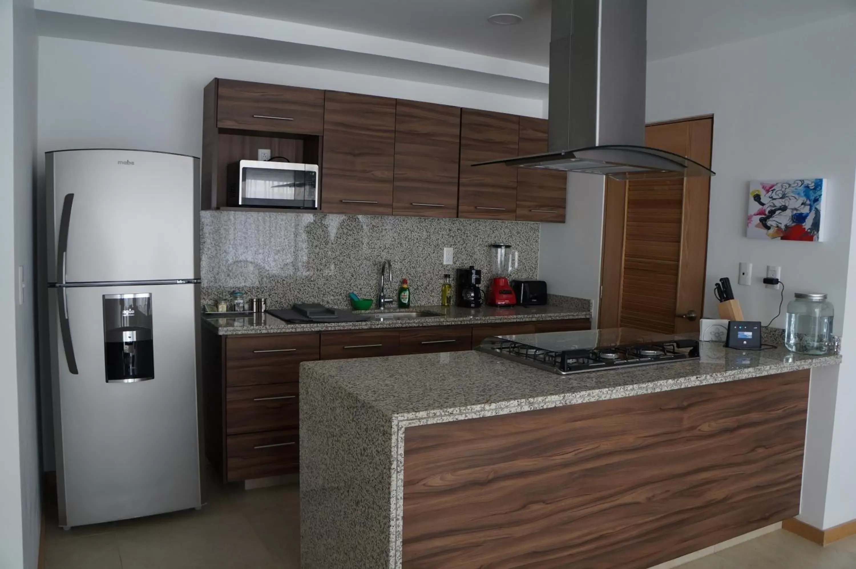 Kitchen/Kitchenette in Metropolitan Suites