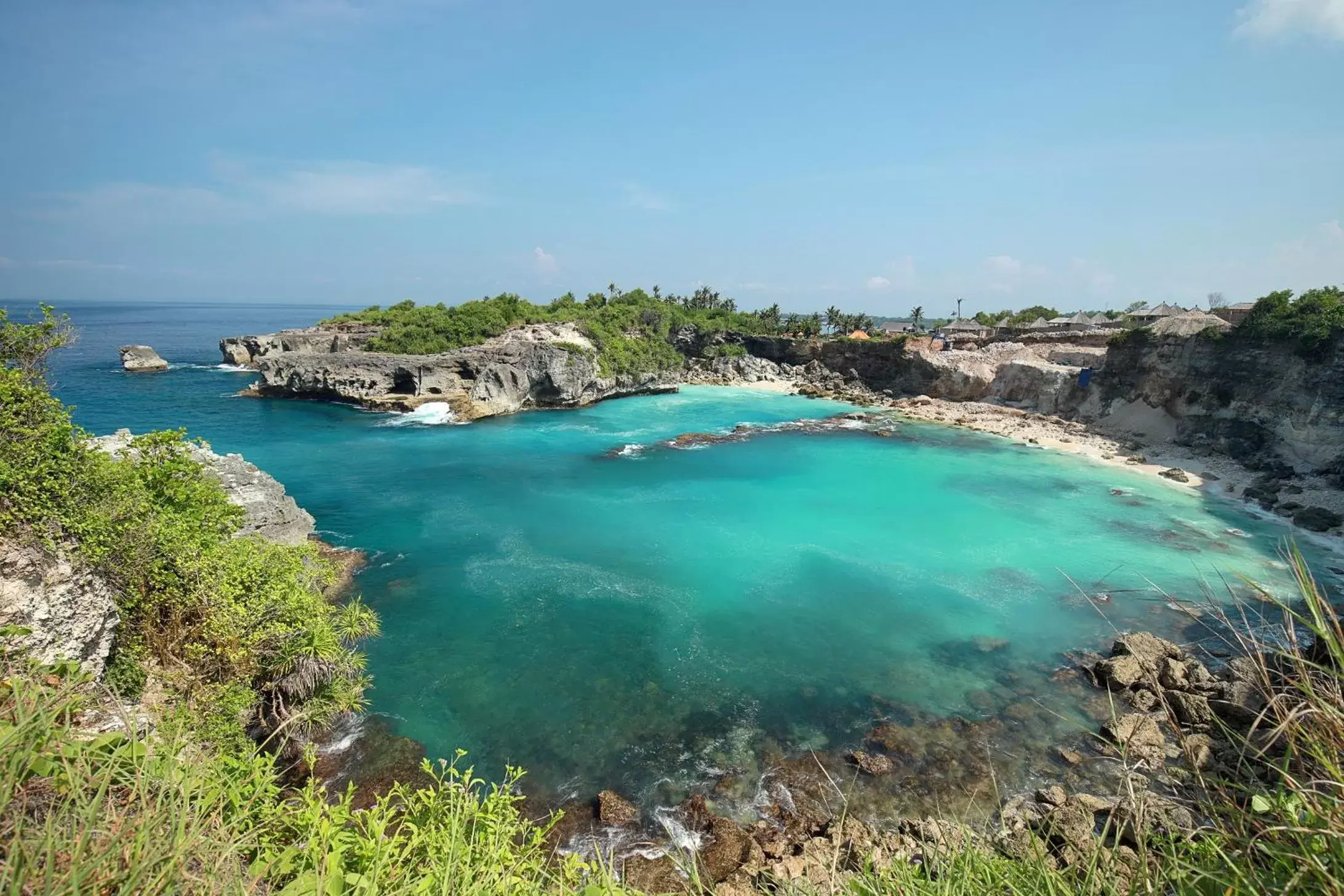 Beach, Bird's-eye View in The Acala Shri Sedana