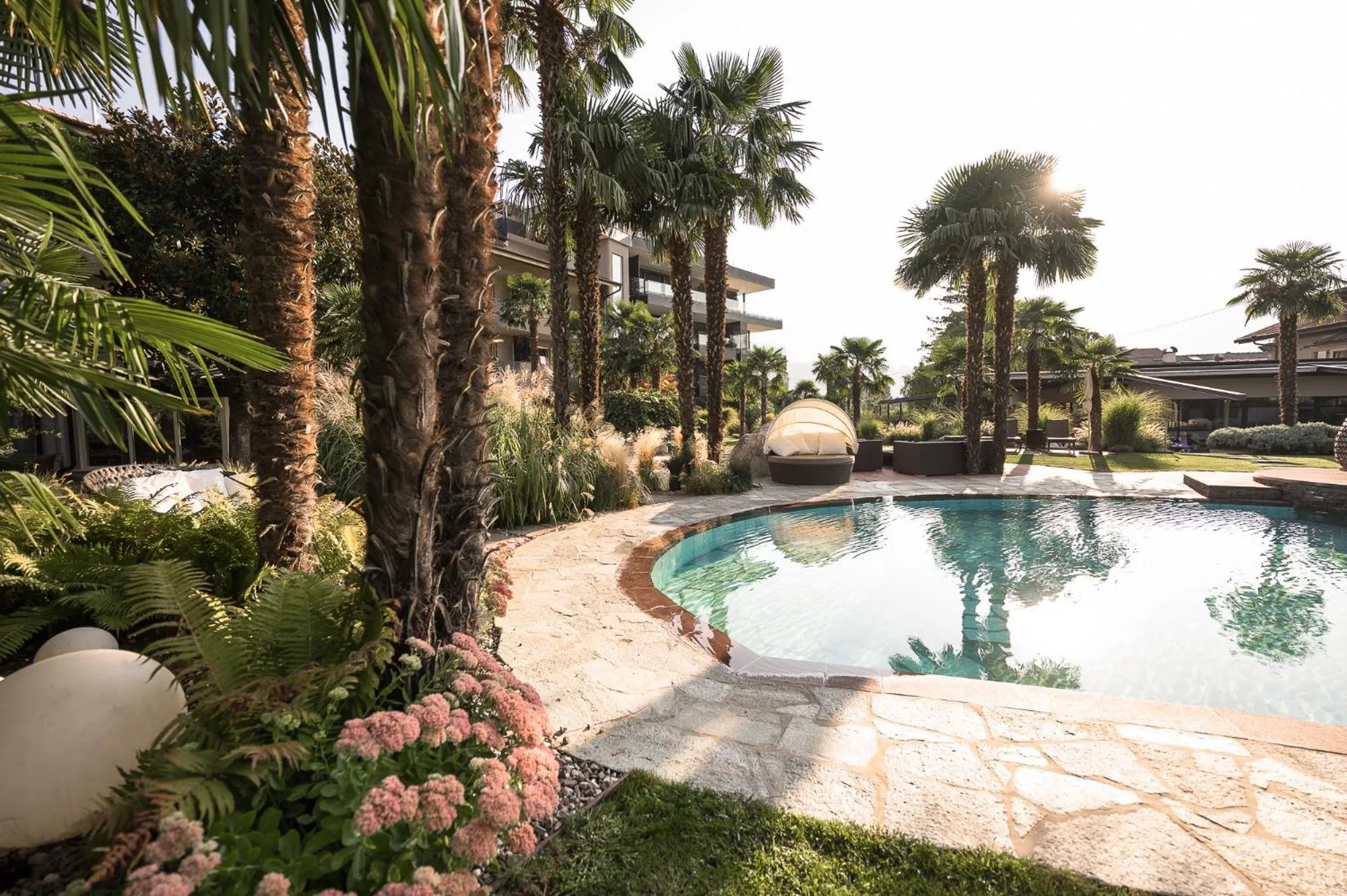 Garden in Hotel Das Dorner