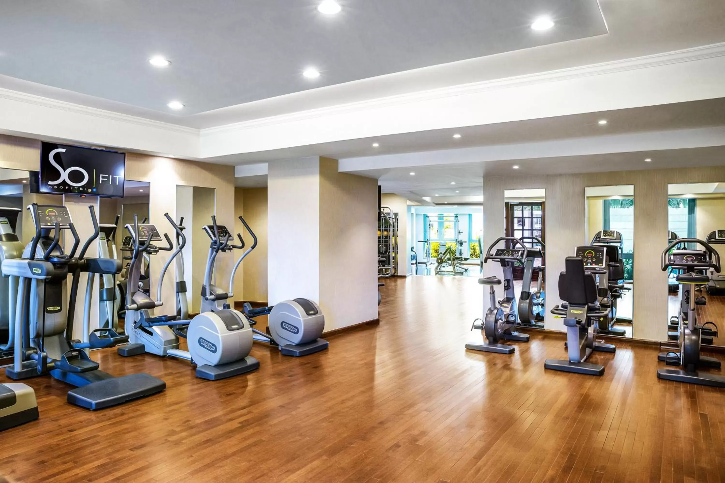 Fitness centre/facilities in Sofitel Abu Dhabi Corniche Fitness centre/facilities in Sofitel Abu Dhabi Corniche