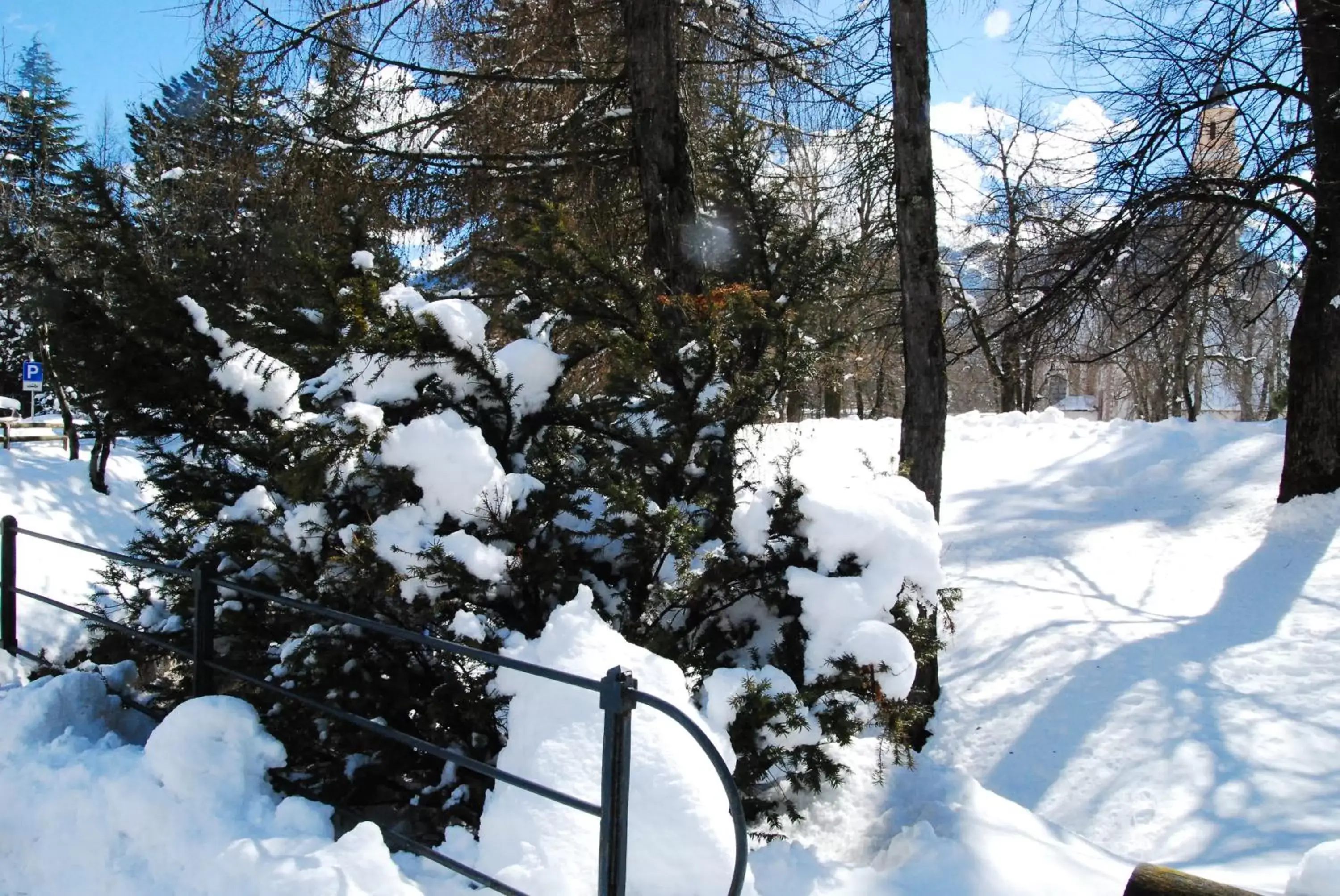 Nearby landmark, Winter in Hotel San Valier