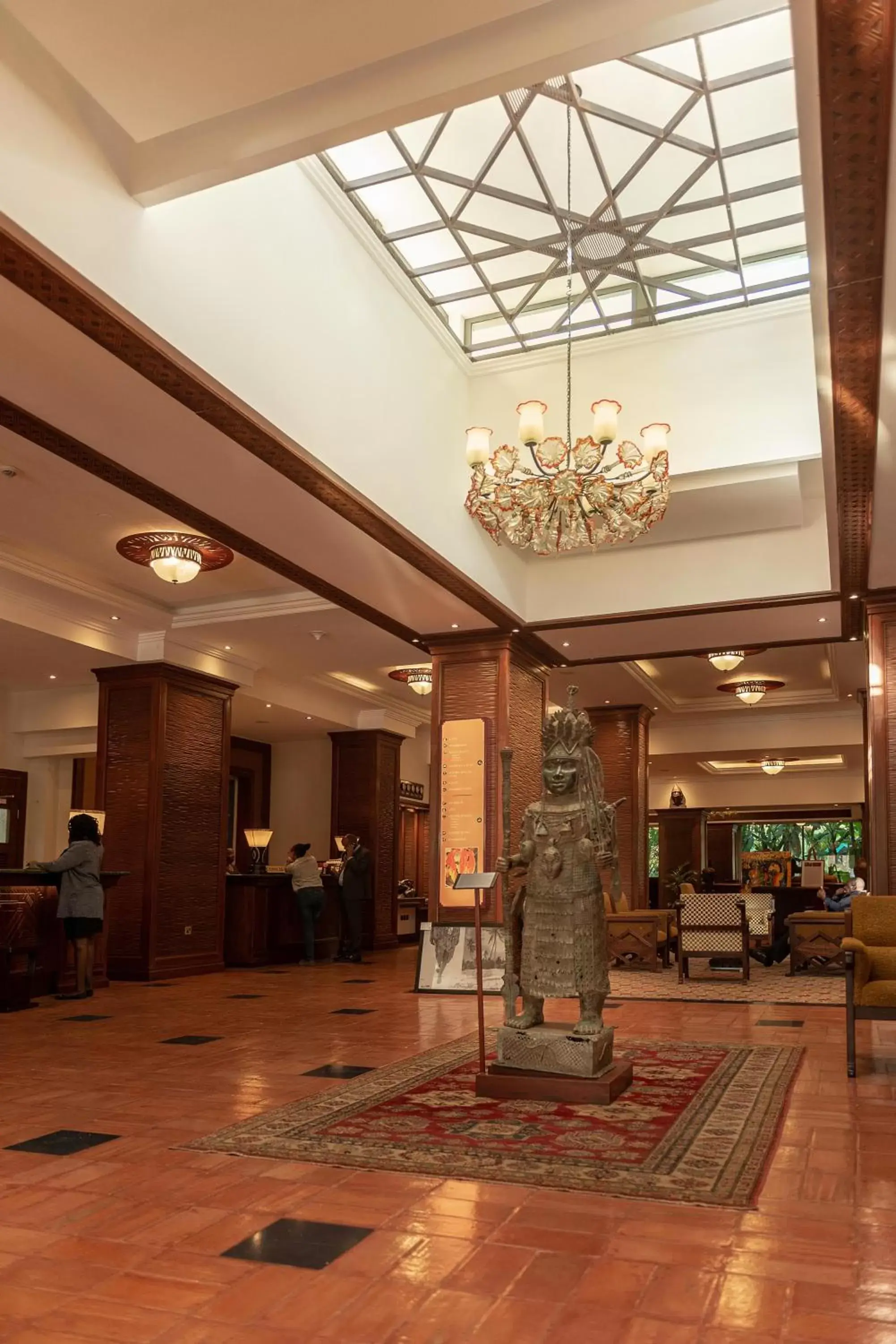 Lobby or reception, Lobby/Reception in Nairobi Serena Hotel