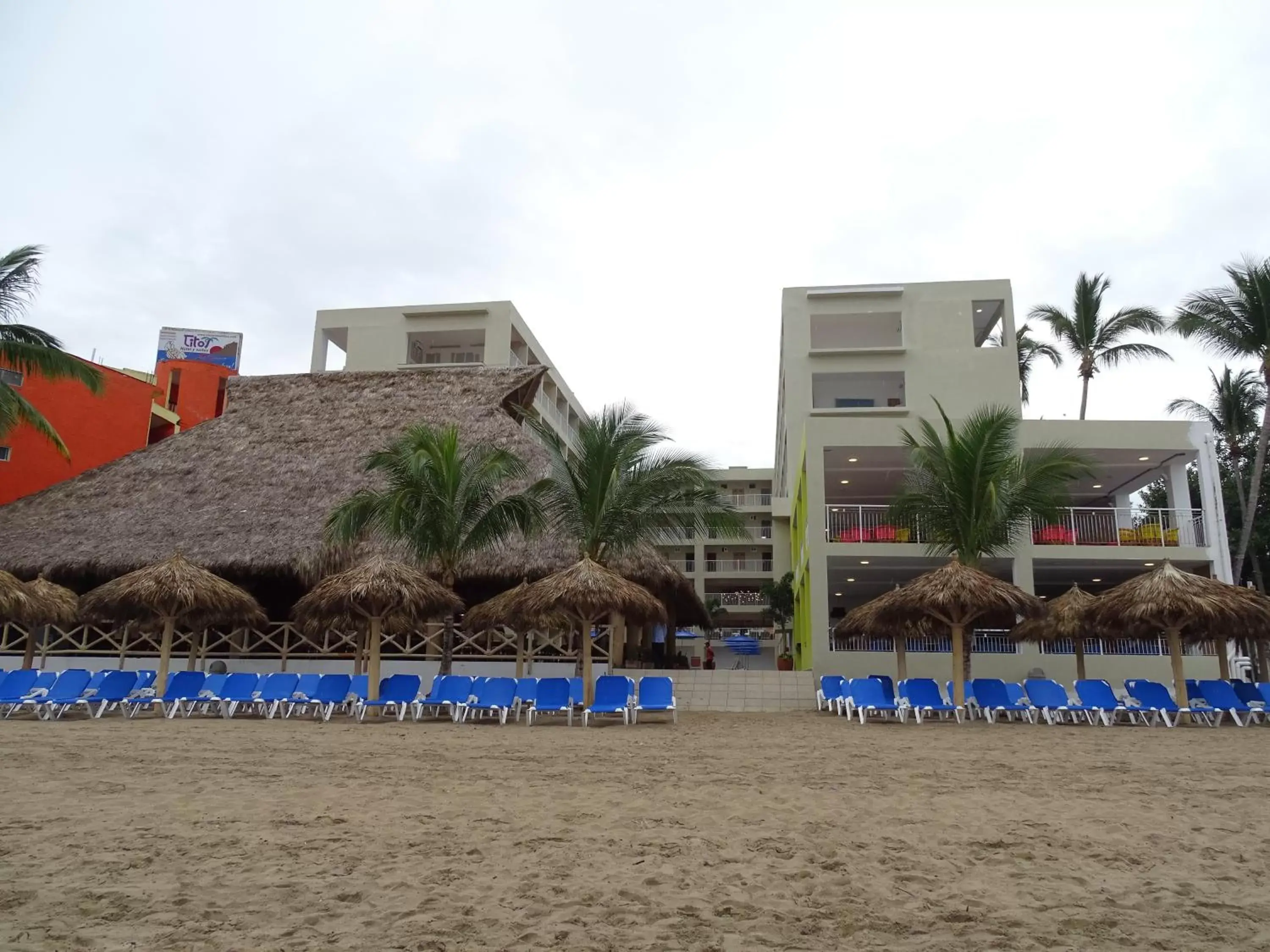 Beach, Property Building in Decameron Isla Coral