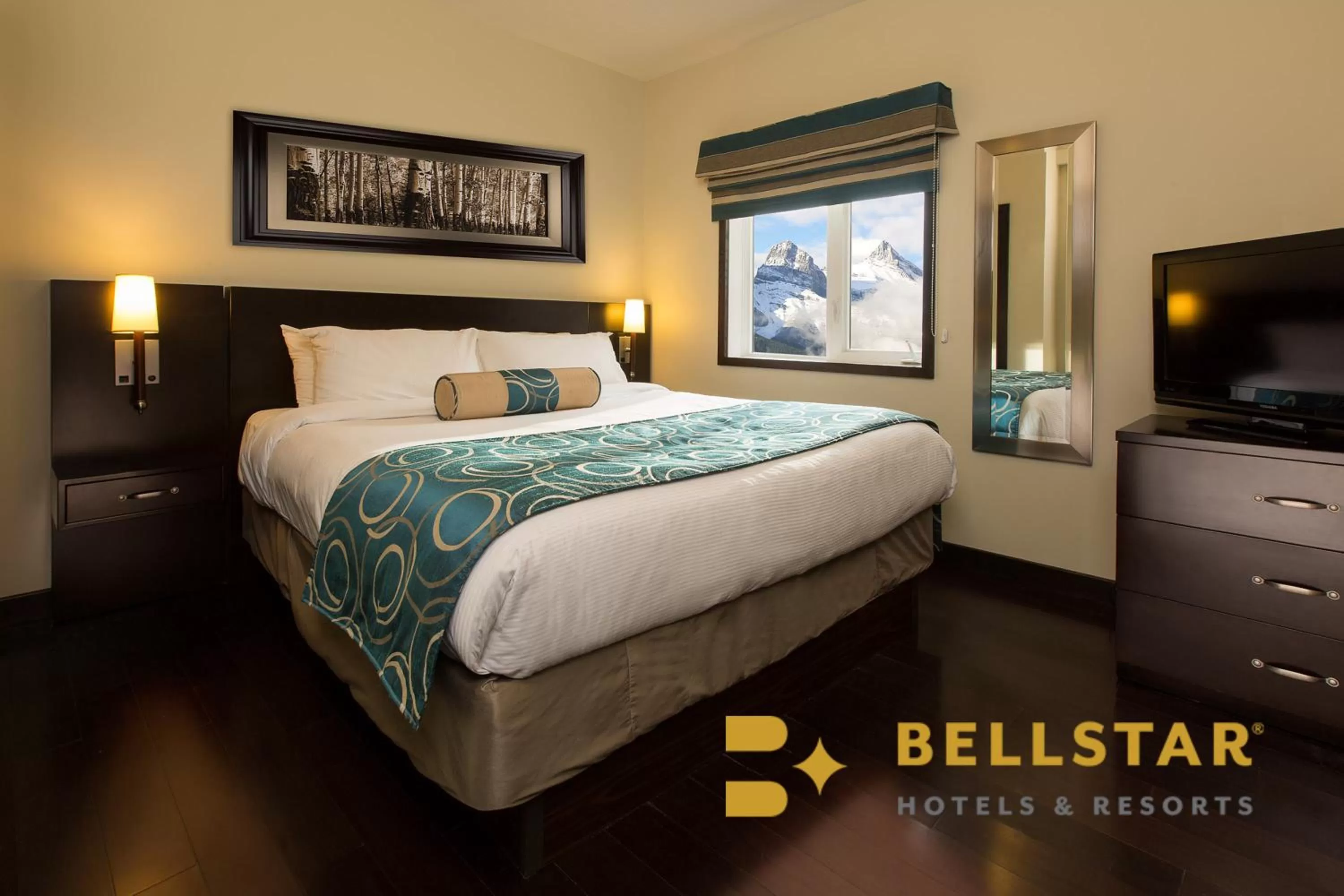 Bedroom, Bed in Grande Rockies Resort-Bellstar Hotels & Resorts