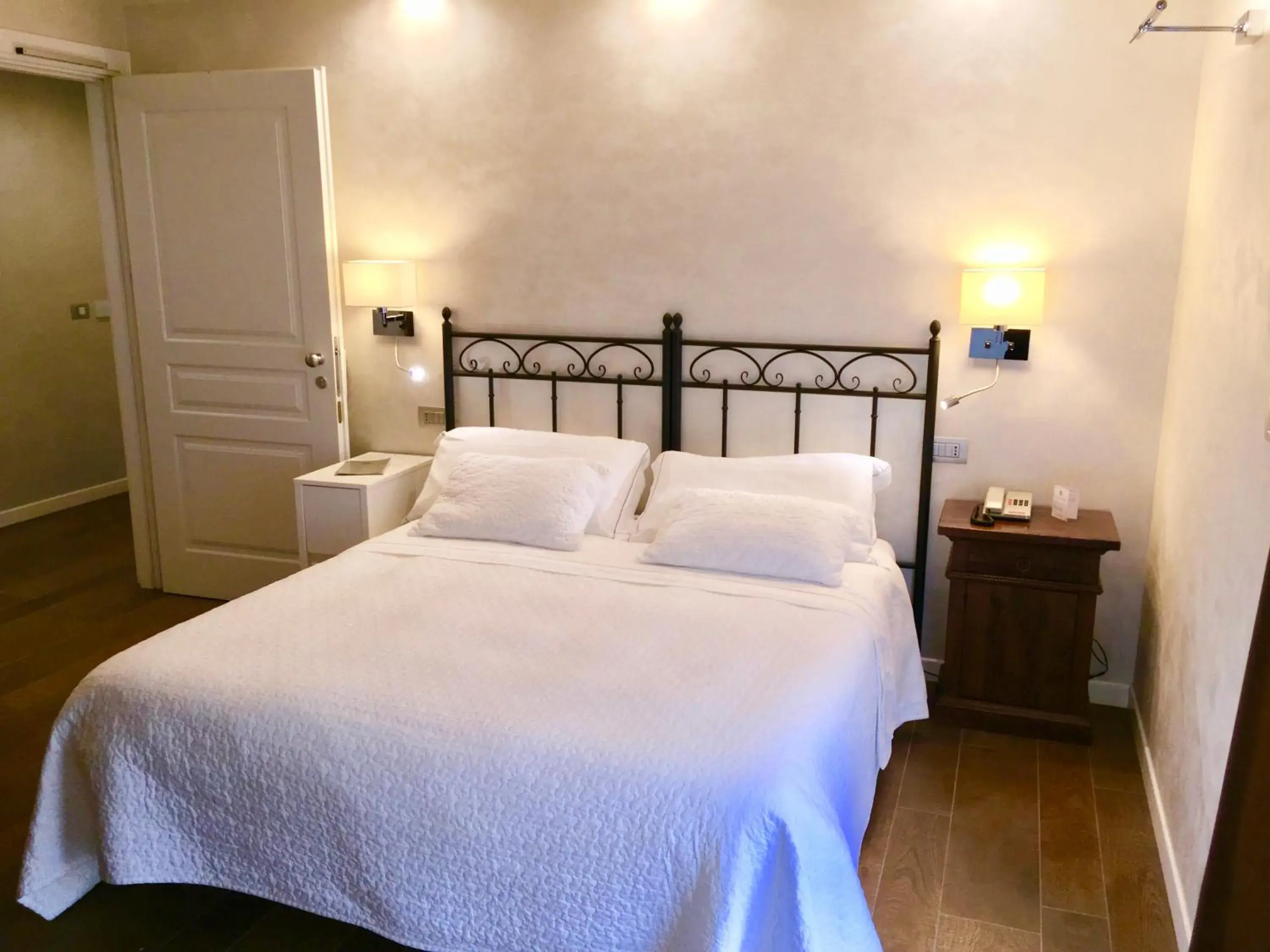 Bed in Hotel Ferro di Cavallo