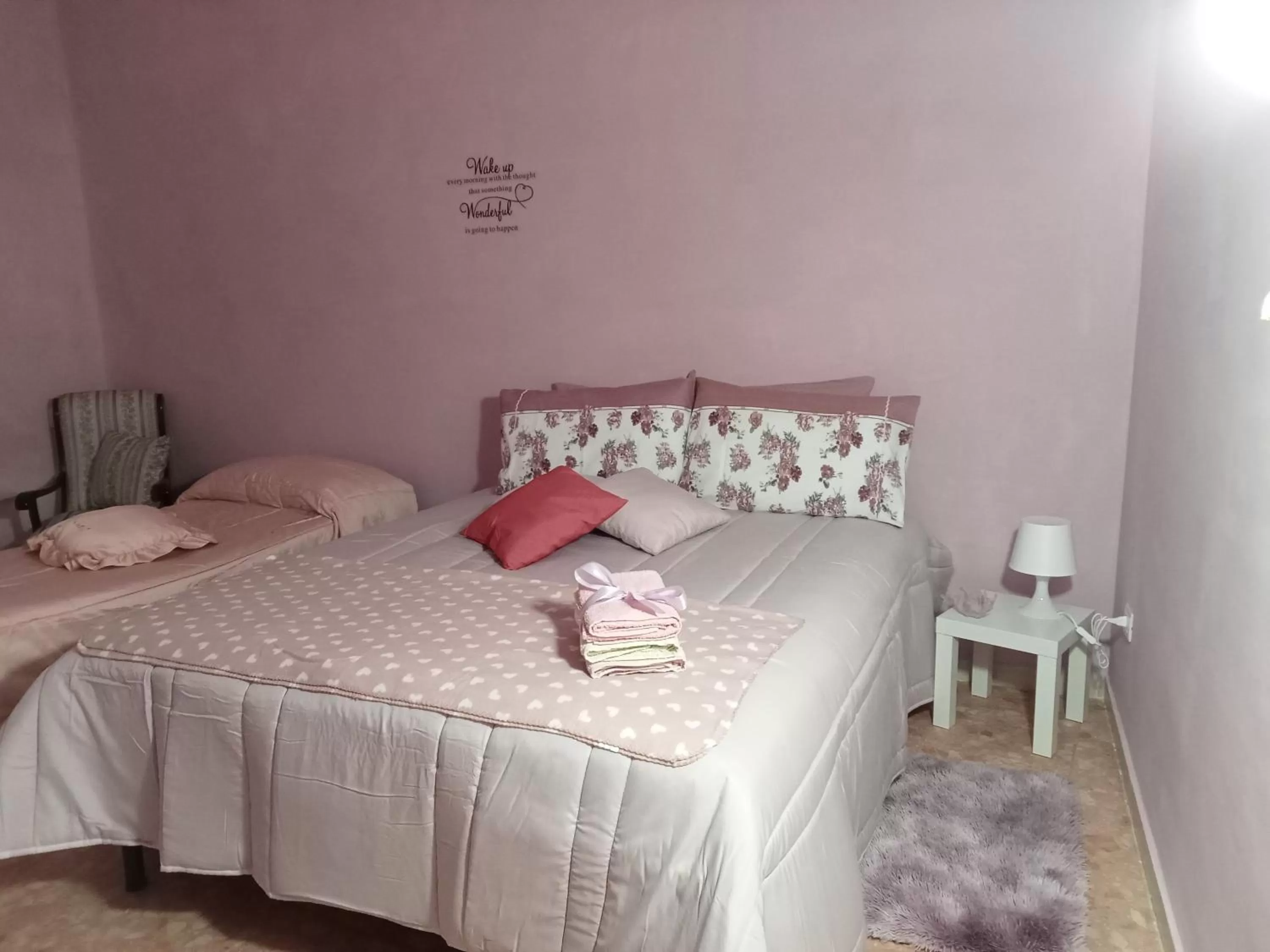 Bed in La Terrazza di Monica & Teresa