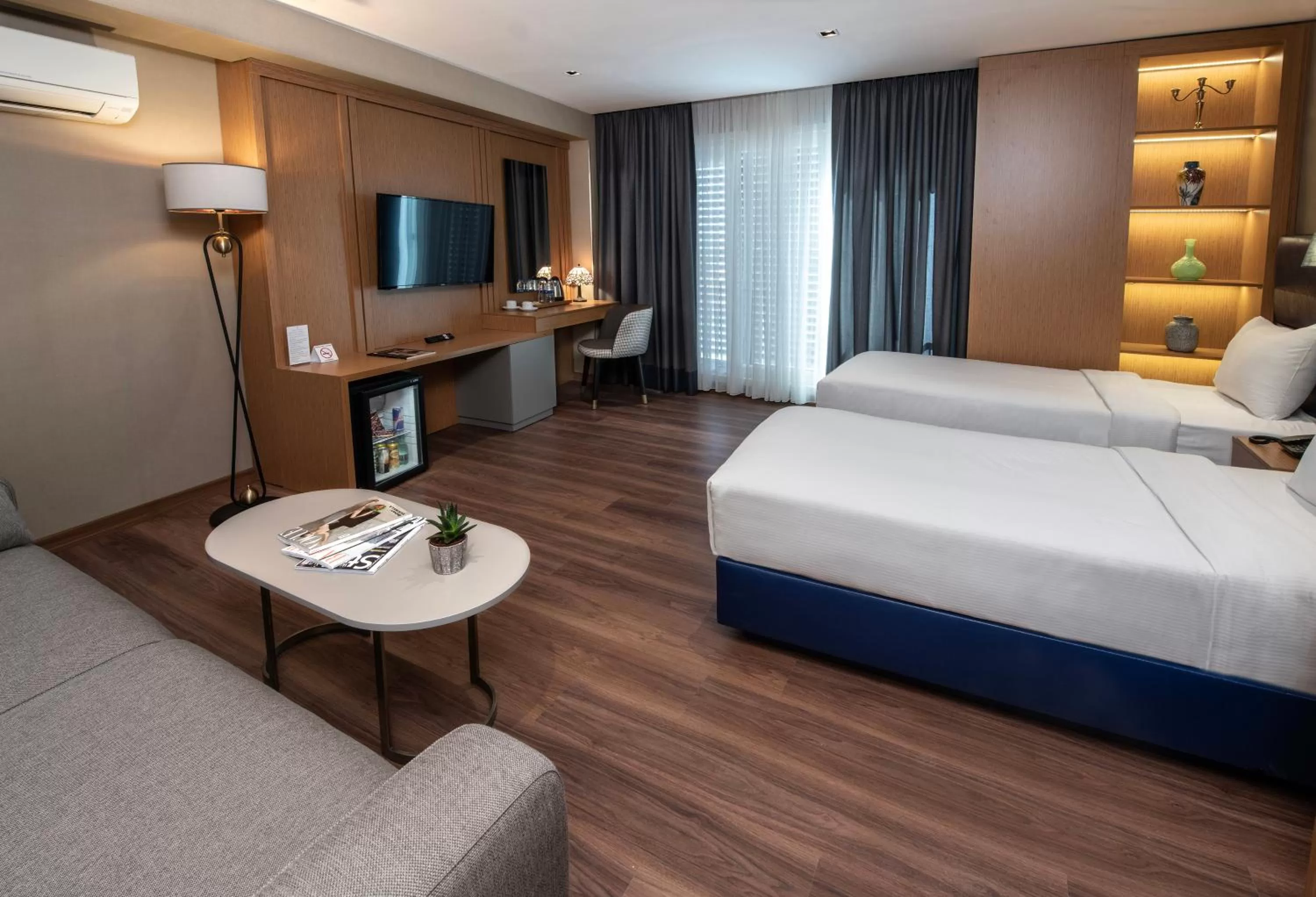 Bed in Hotel Bosfora