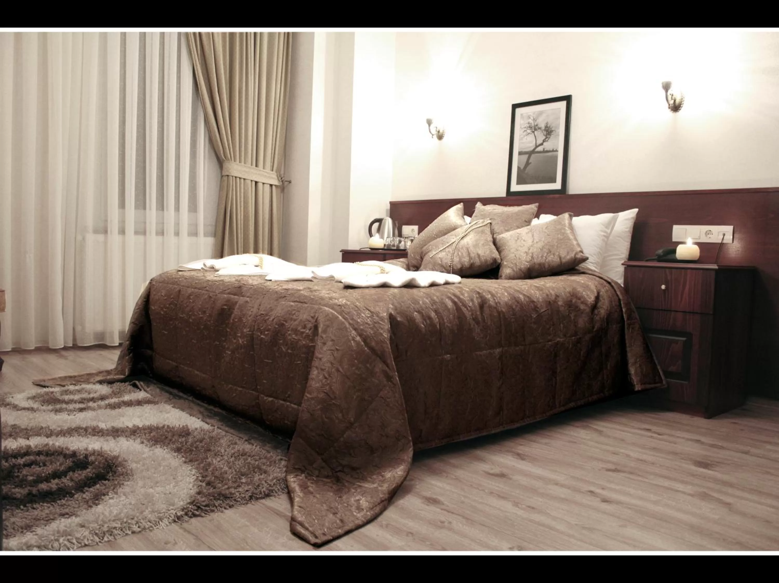 Bed in Sultanahmet Cesme Hotel