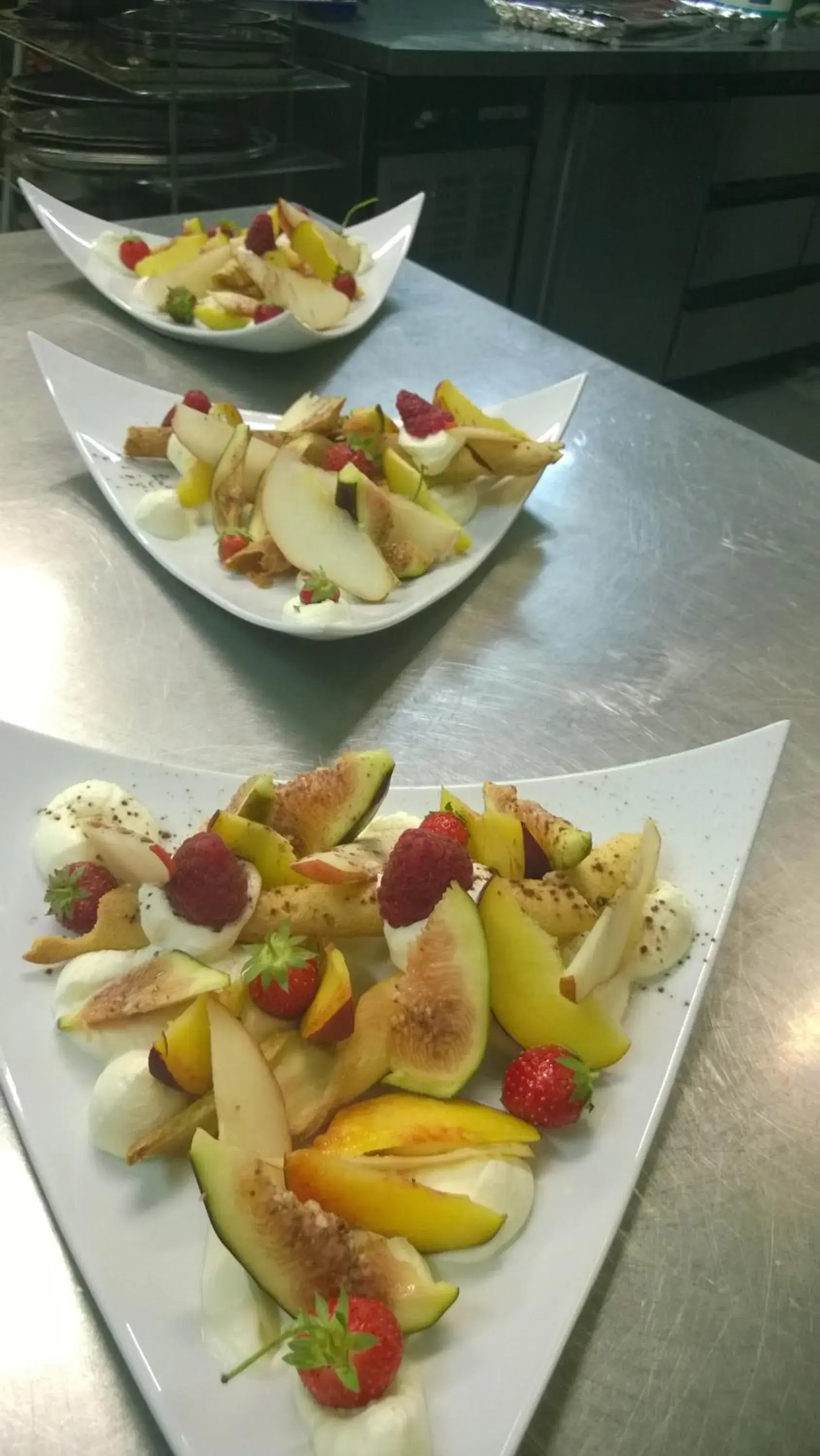 Food close-up in Hotel Restaurant la Ferme