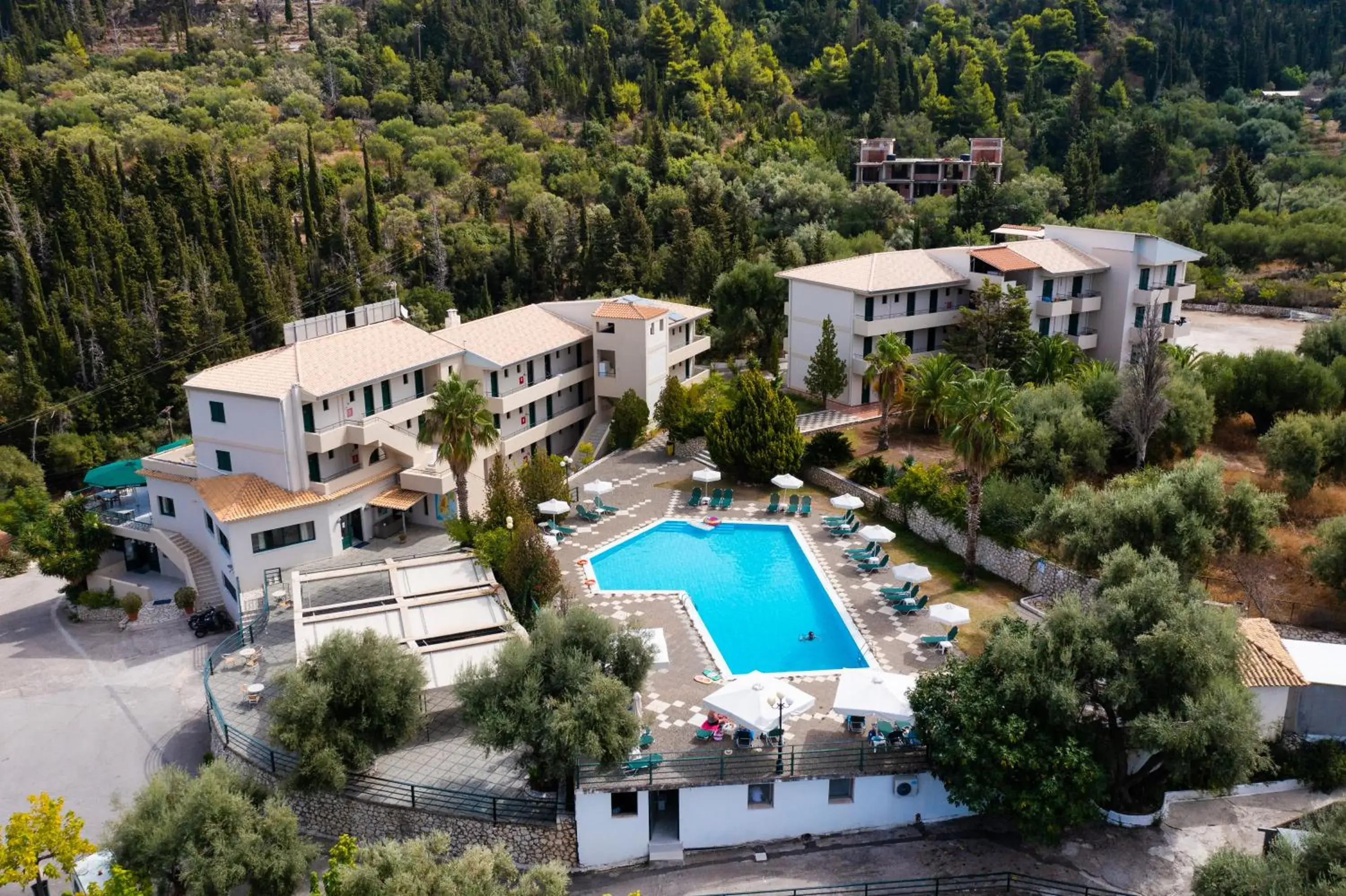 Property building, Bird's-eye View in Santa Marina Hotel