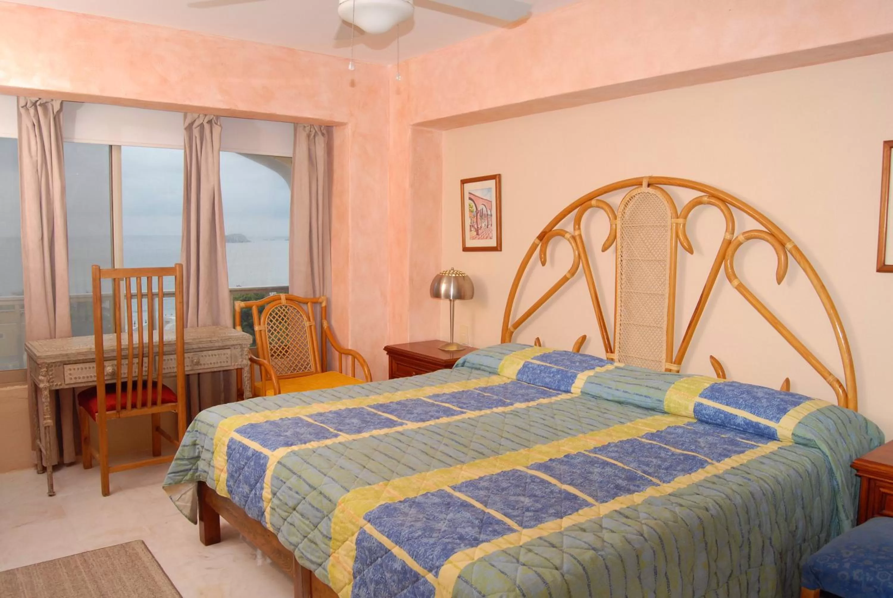 Bed in ENNA INN IXTAPA DEPARTAMENTOS ViSTA AL MAR