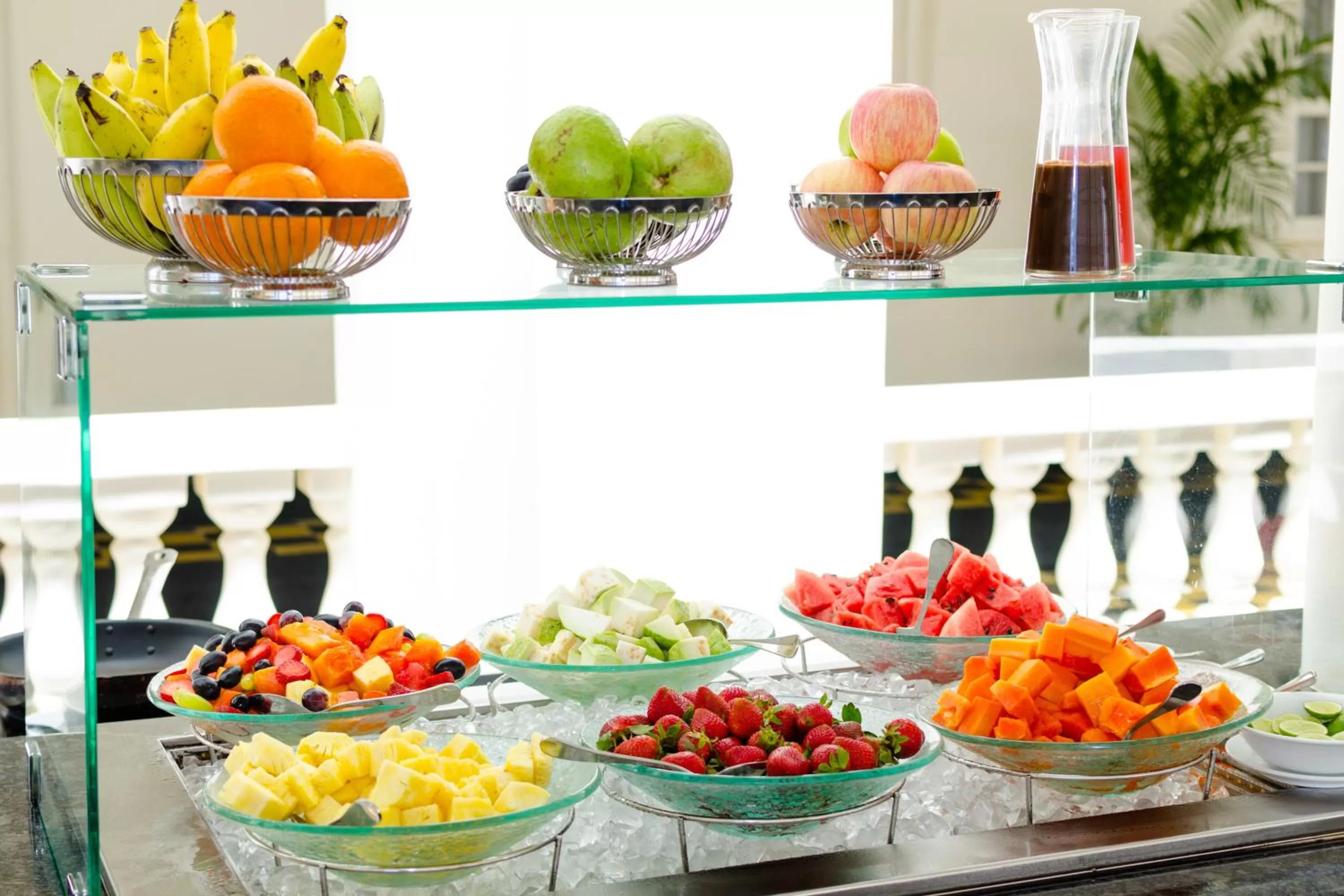 Food close-up in Galle Face Hotel