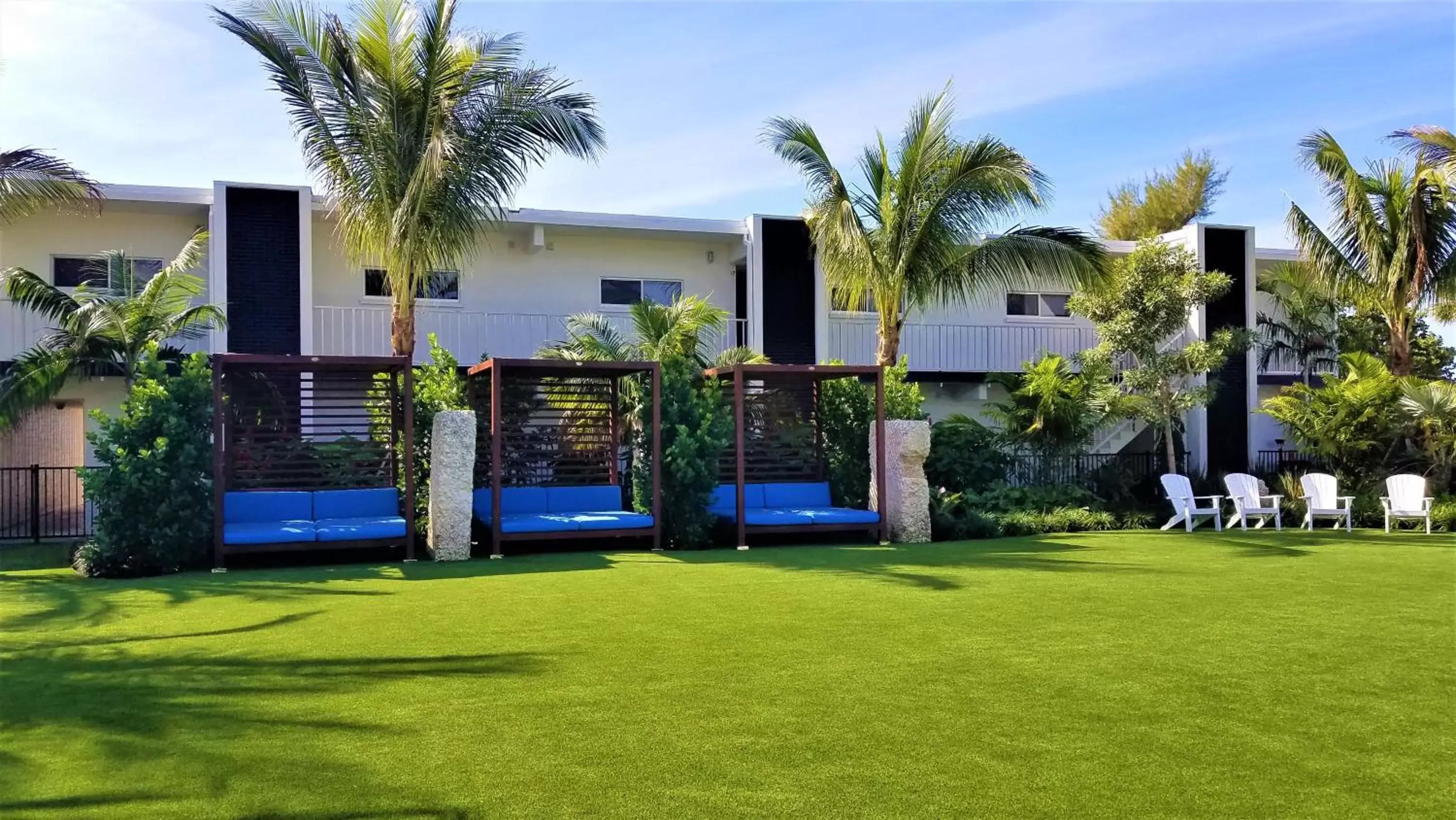 Garden, Property Building in Bali Hai Beachfront Resort and Spa