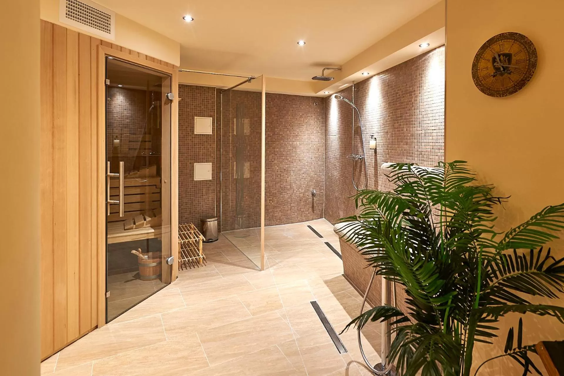 Sauna in Hotel Belvedere
