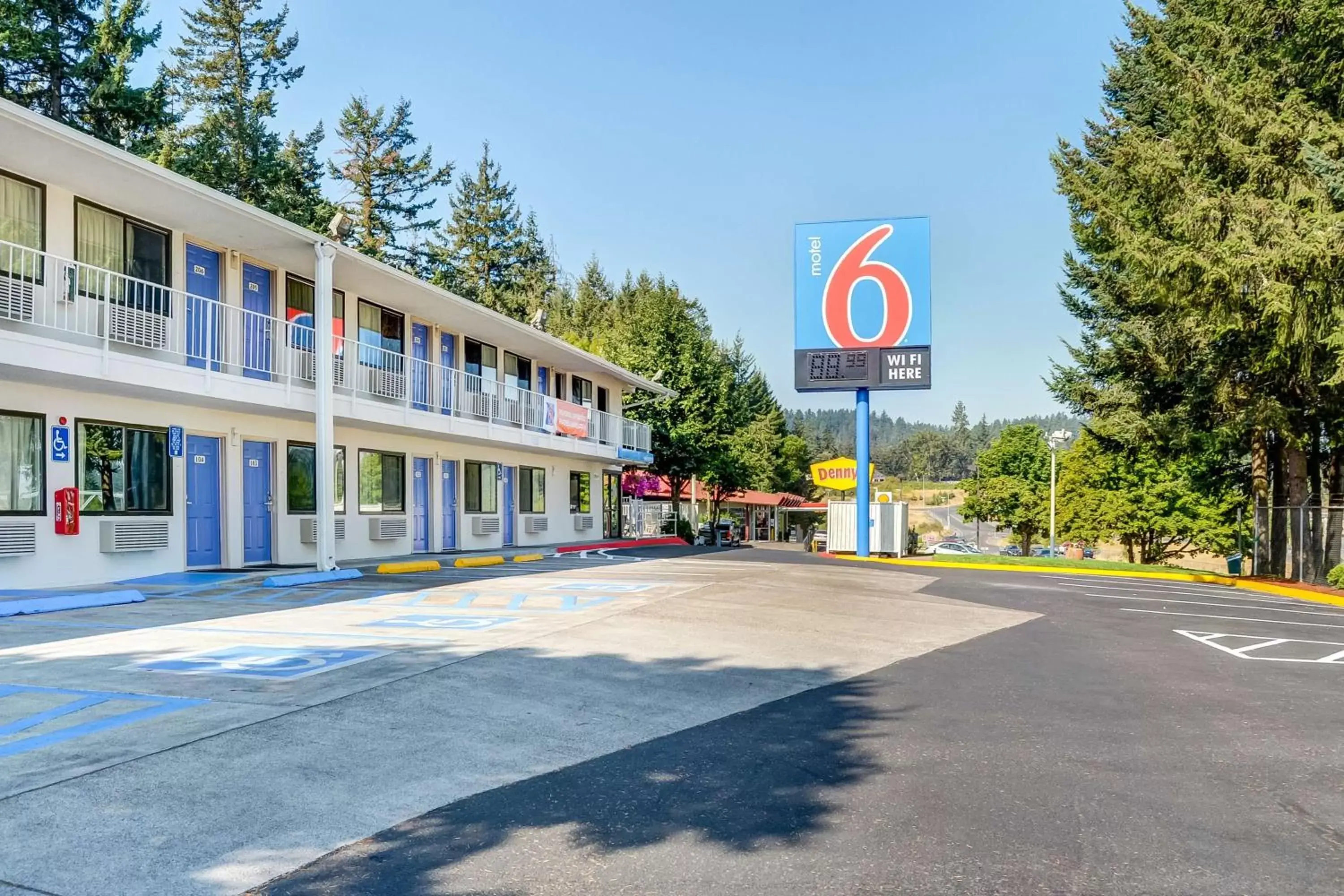 Property Building in Motel 6-Eugene, OR - South Springfield