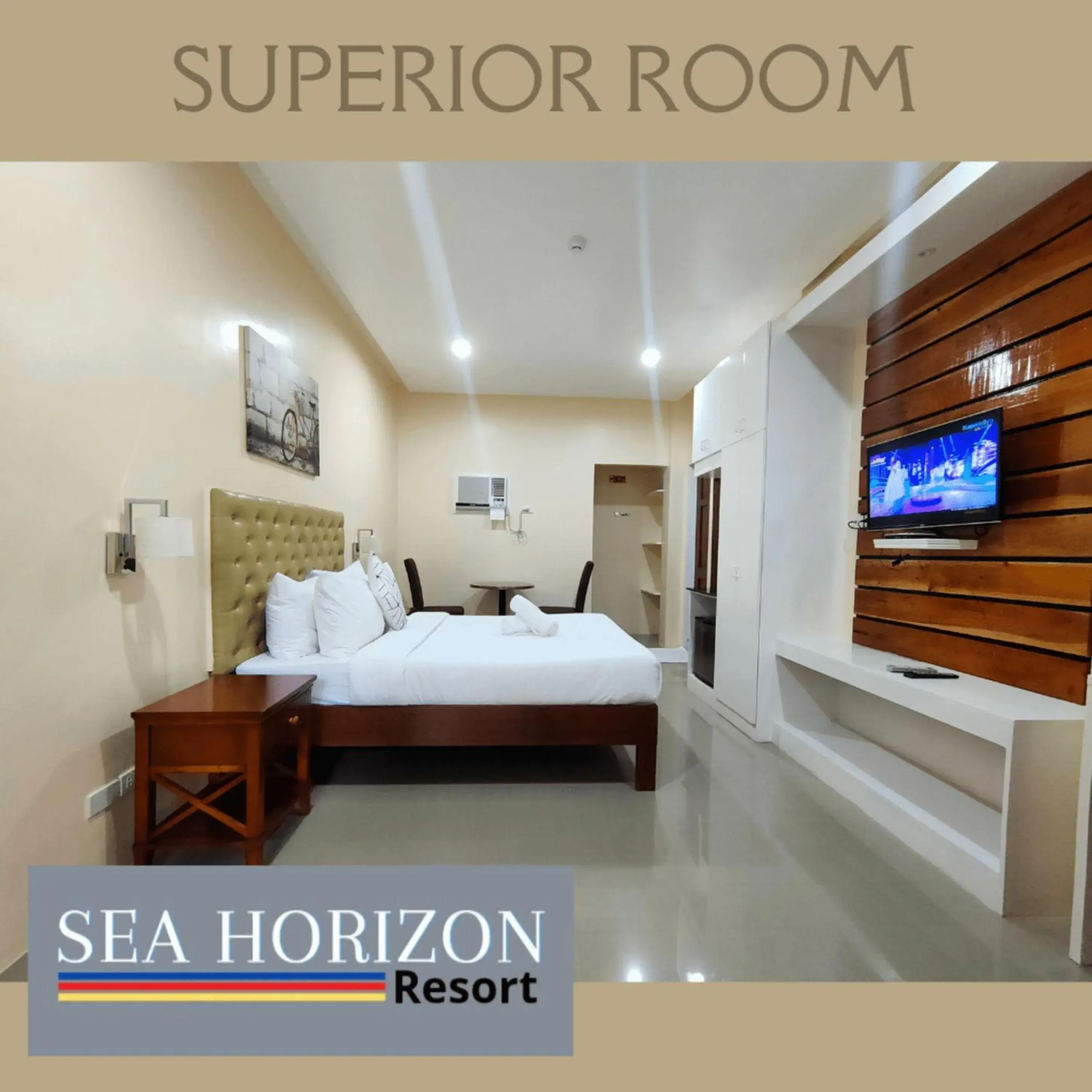 Bed in Sea Horizon Resort