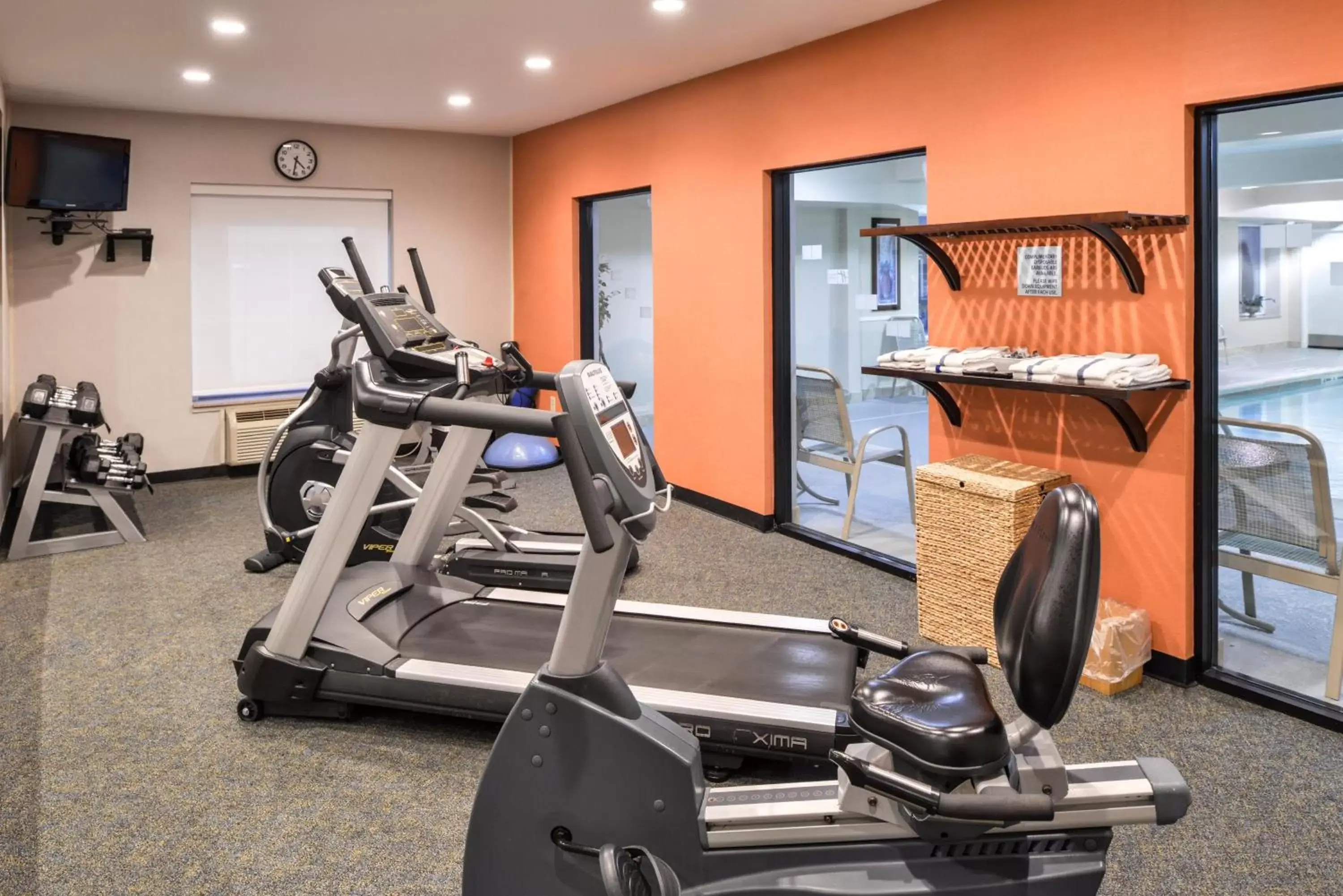 Spa and wellness centre/facilities, Fitness Center/Facilities in Holiday Inn Express Hotel & Suites Clifton Park, an IHG Hotel