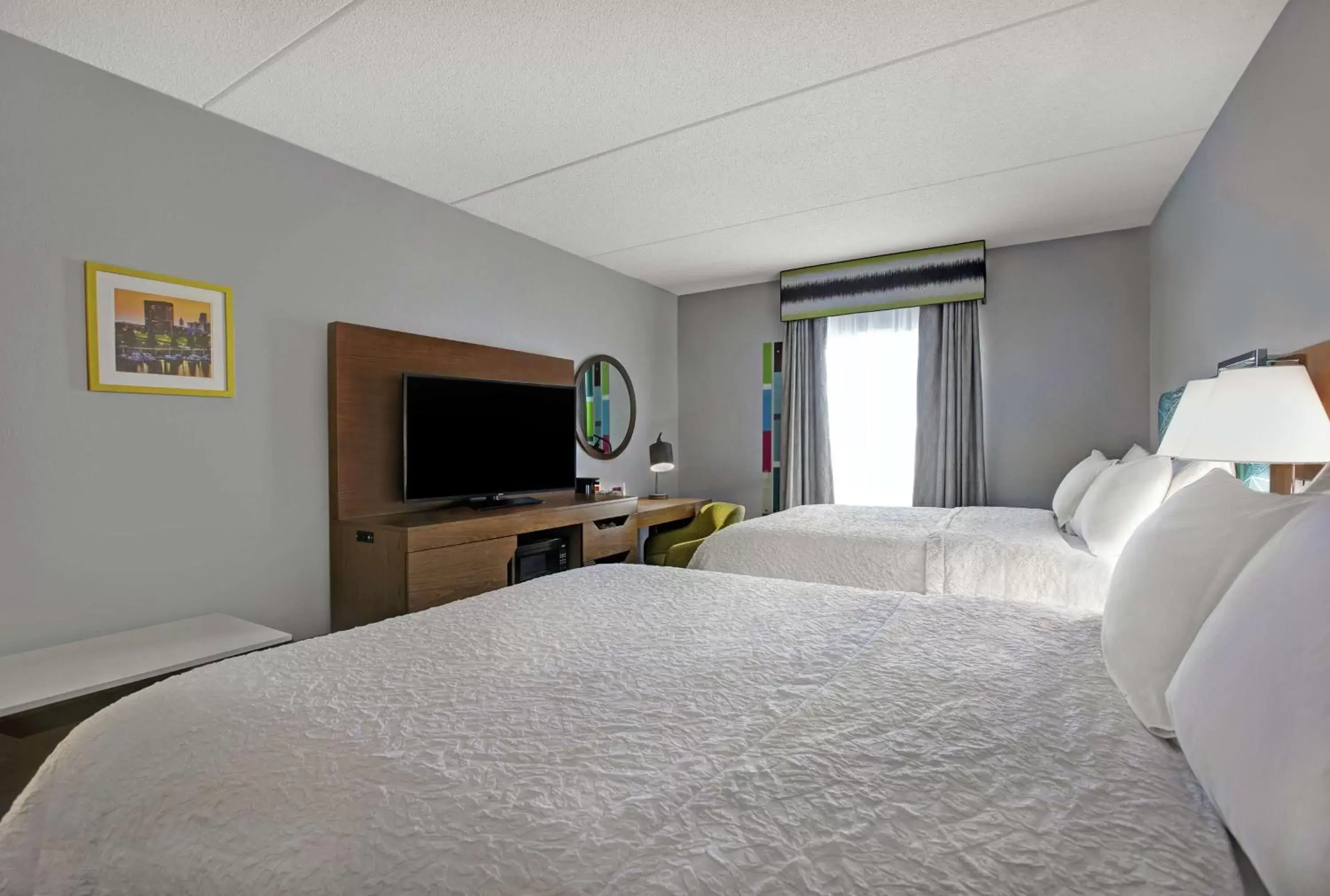 Bedroom, Bed in Hampton Inn & Suites Augusta West