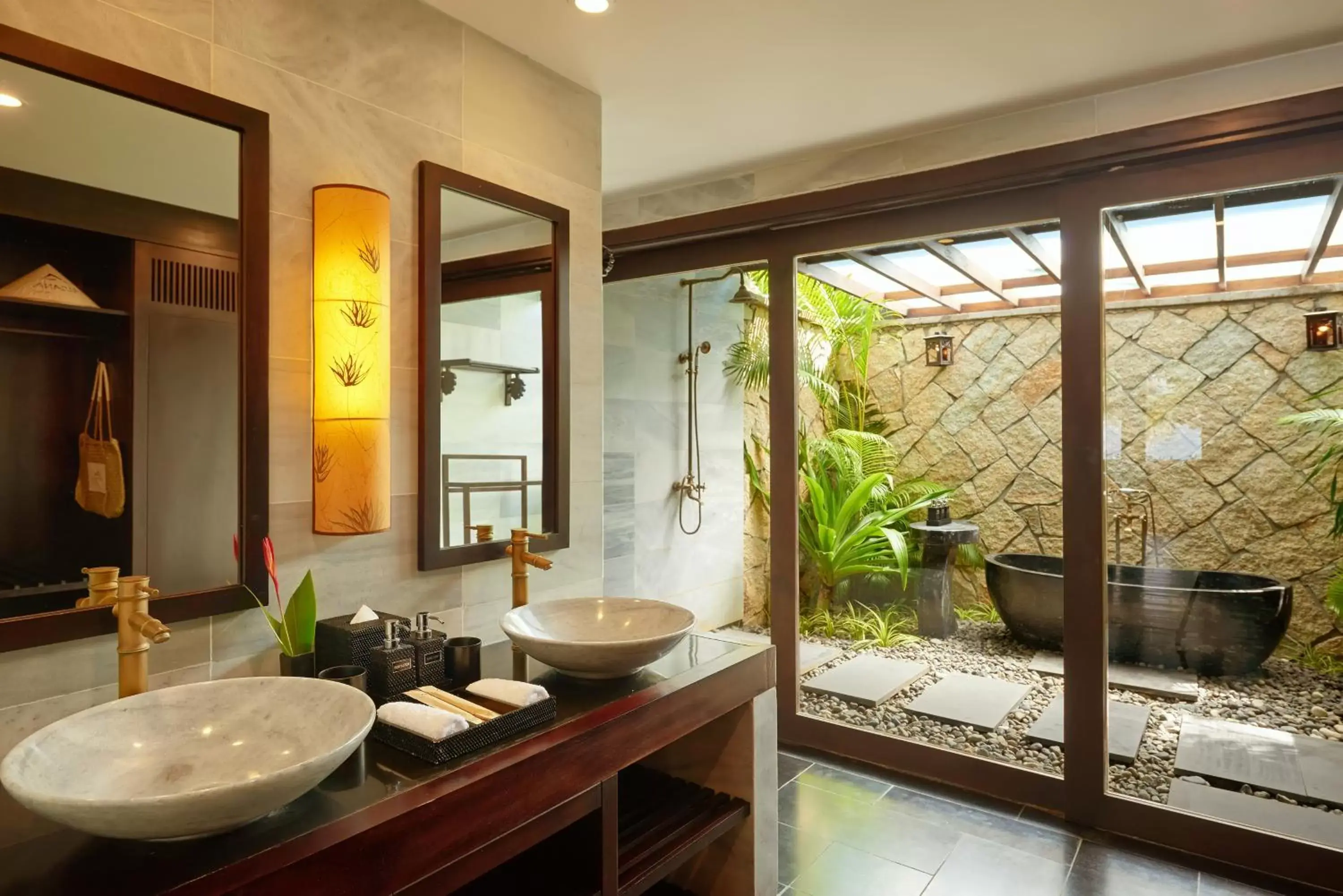 Bathroom in Amiana Resort Nha Trang