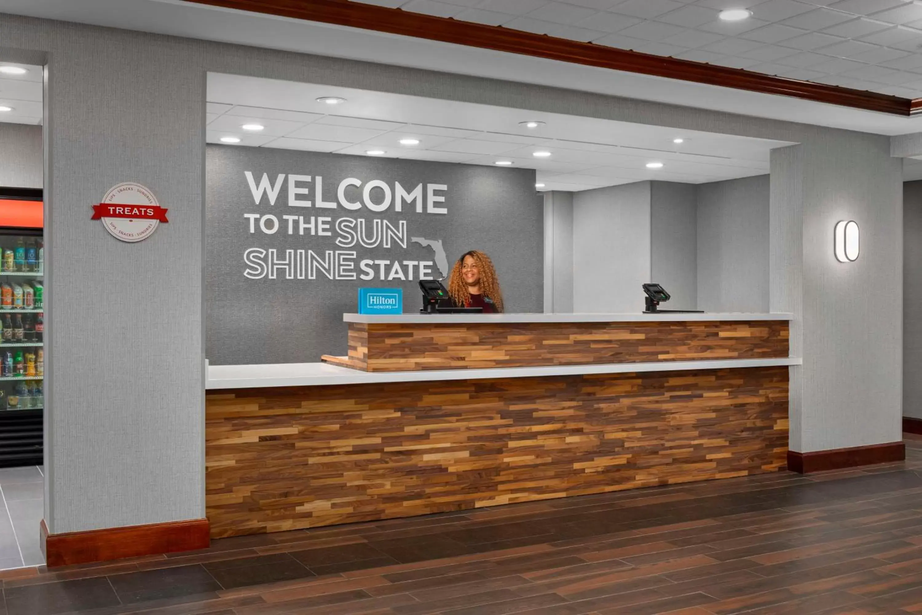 Lobby or reception, Lobby/Reception in Hampton Inn & Suites at Lake Mary Colonial Townpark